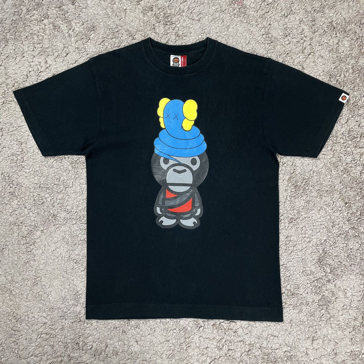 Bape Kaws Bape x Kaws Baby Milo Tee Grailed