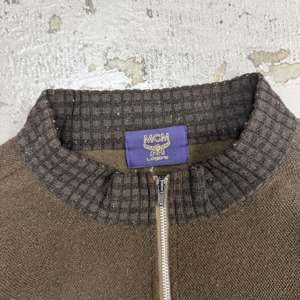 MCM MCM Mode Creation Munchen Half Zip Pullover Sweatshirt Size US L / EU 52-54 / 3 - 6 Thumbnail