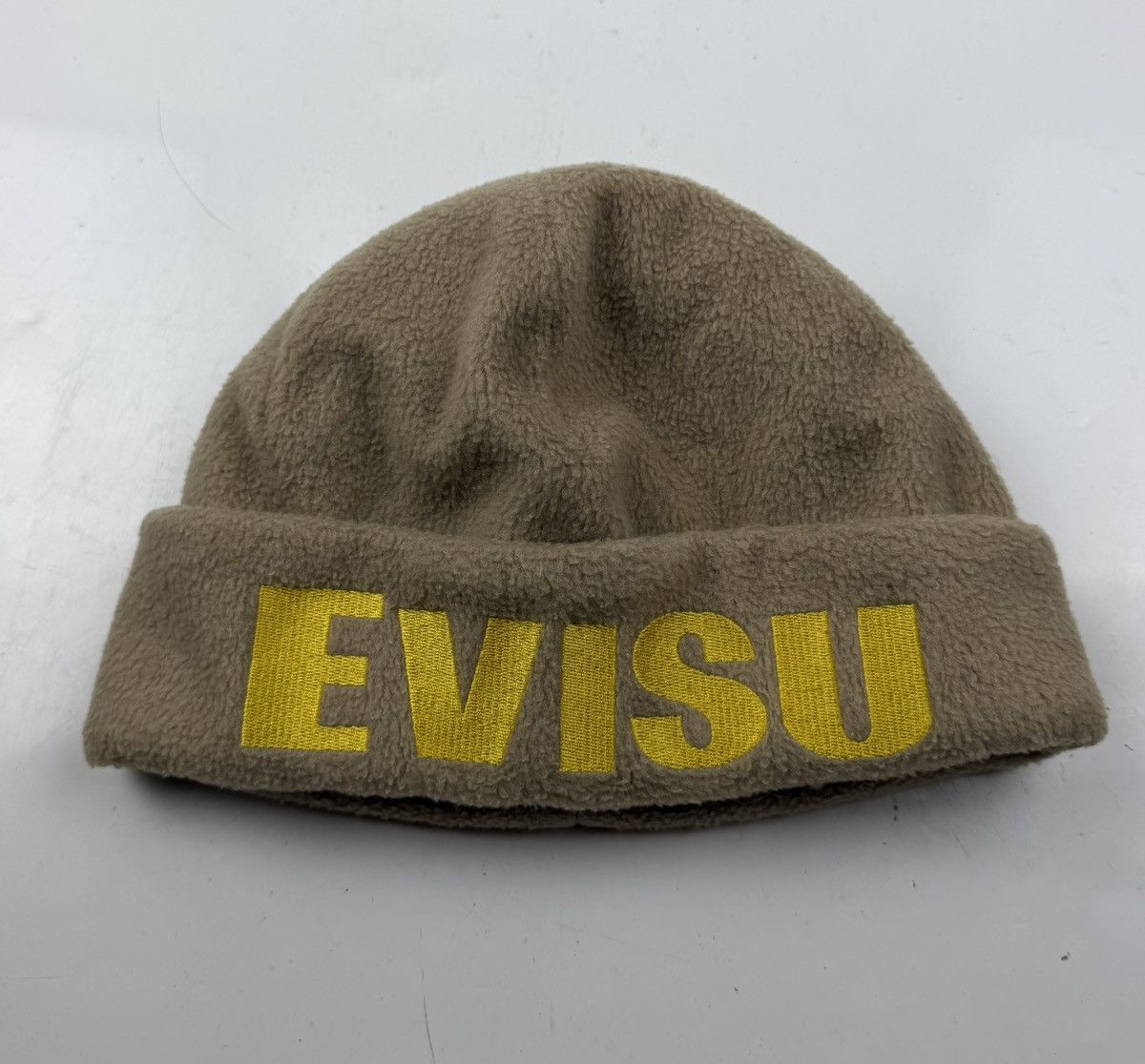 Evisu rare big spell out evisu beanie hat tc54 Size ONE SIZE - 2 Thumbnail