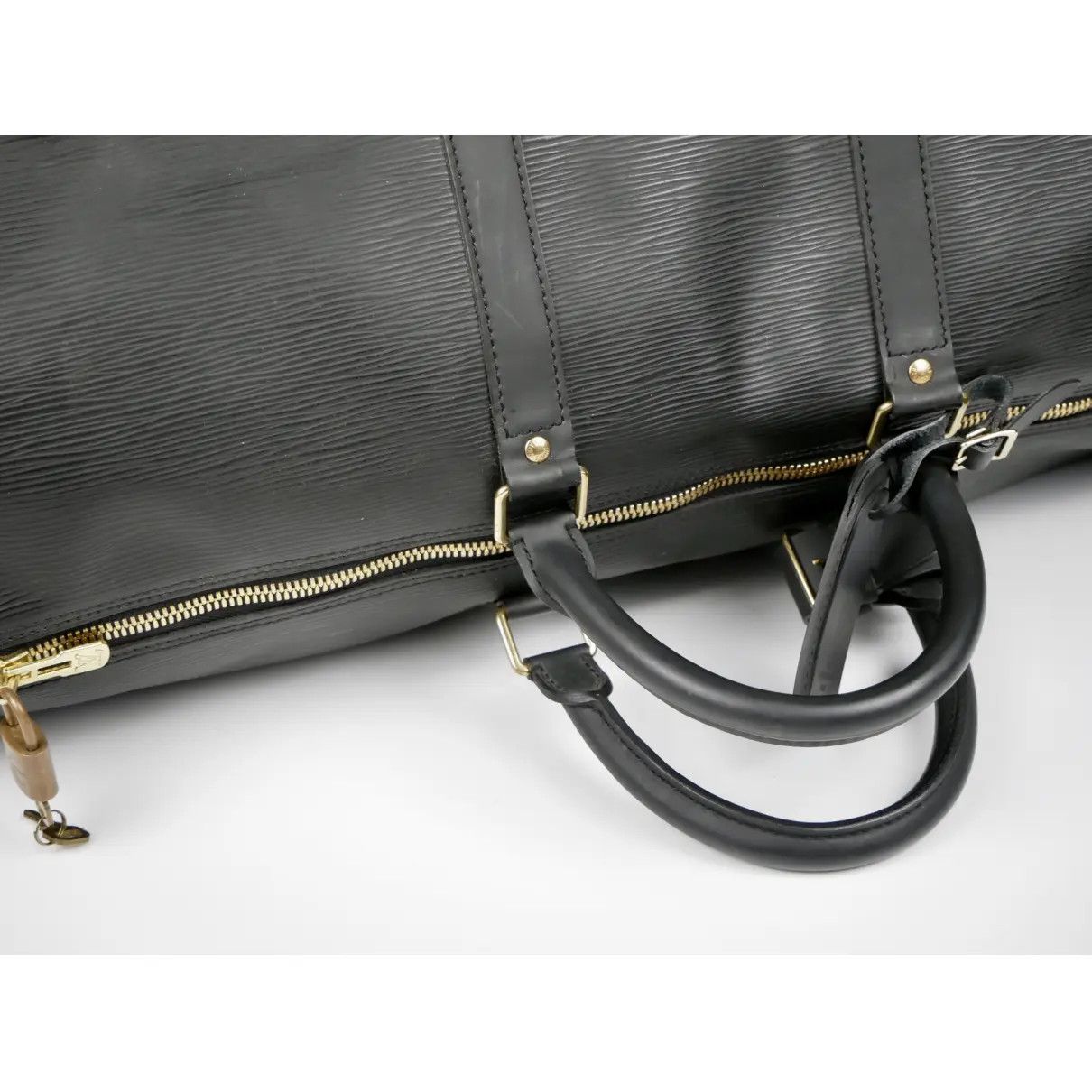 Louis Vuitton Louis Vuitton Waterproof Epi Keepall 55 Size ONE SIZE - 4 Thumbnail