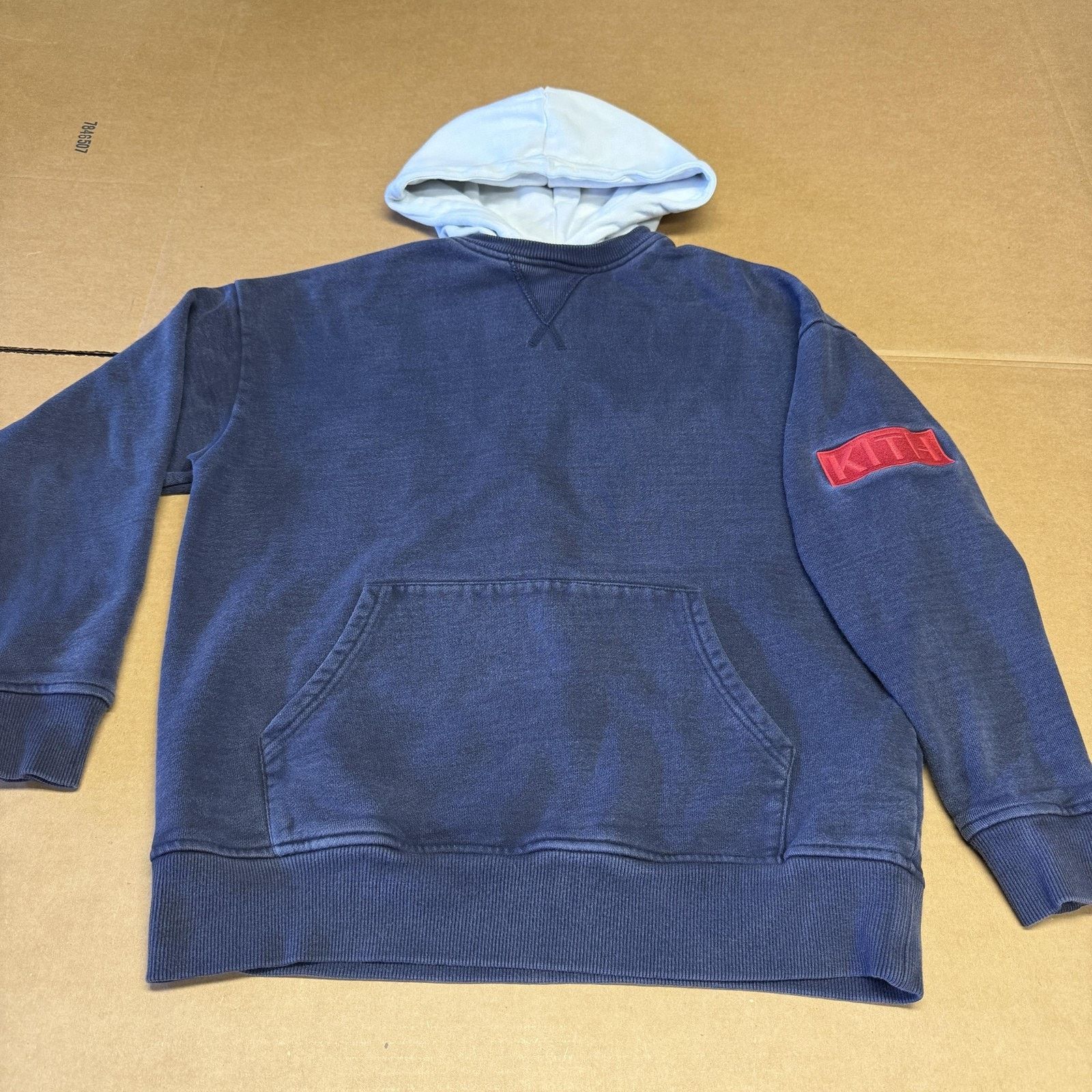 Kith KITH Hoodie Mens XS Blue Pullover Fleece Kangaroo Pocket Size US XS / EU 42 / 0 - 1 Thumbnail