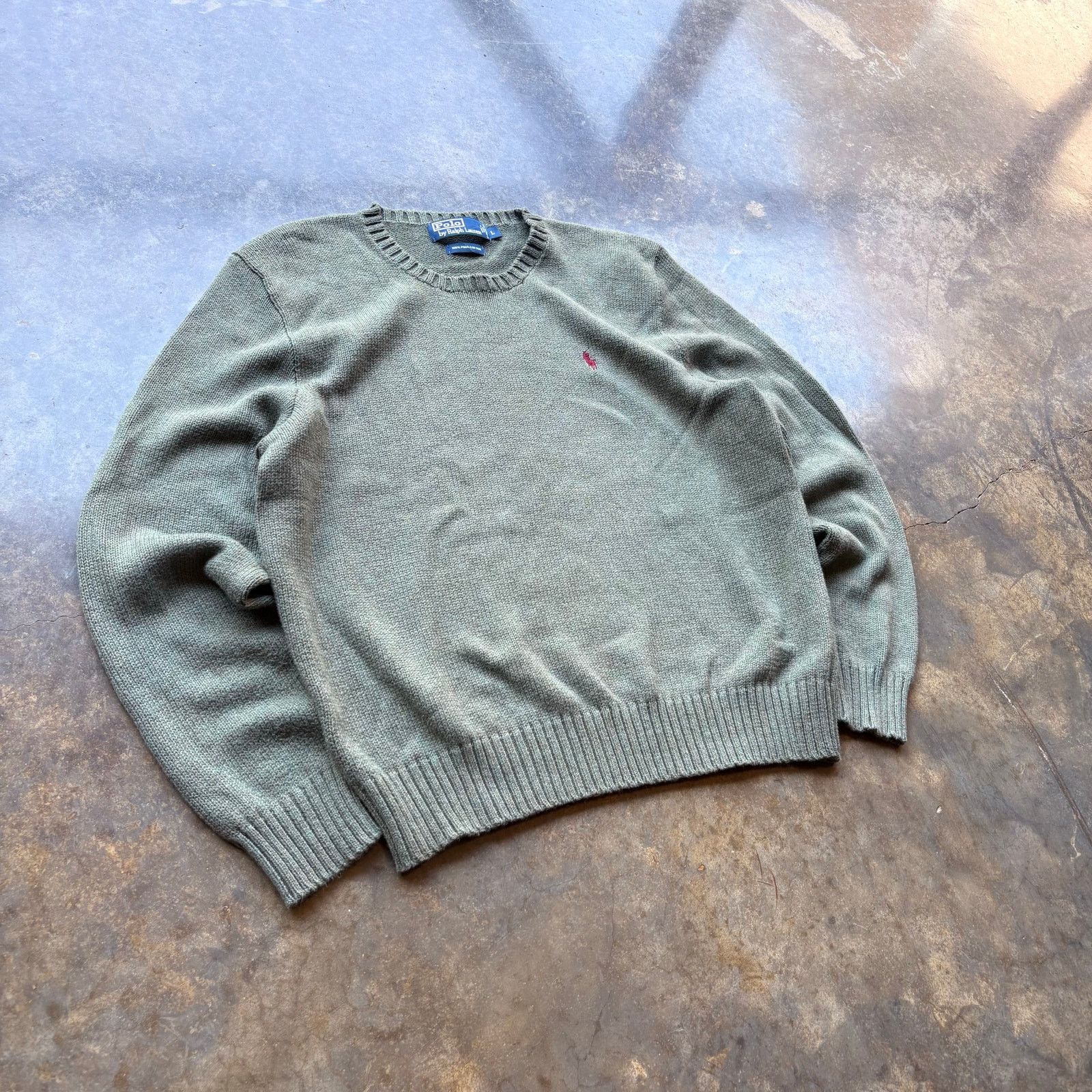 Polo Ralph Lauren Beautiful Vintage Polo Ralph Lauren Knit Sweater Size US L / EU 52-54 / 3 - 2 Thumbnail