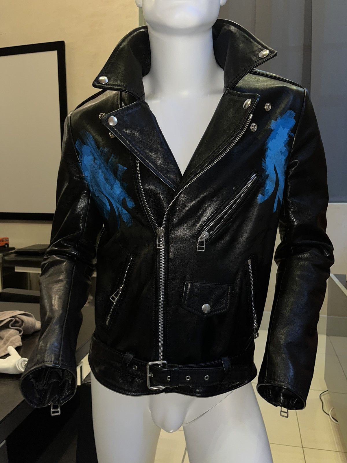 Faith Connexion BREXIT Leather Jacket Size US S / EU 44-46 / 1 - 8 Thumbnail
