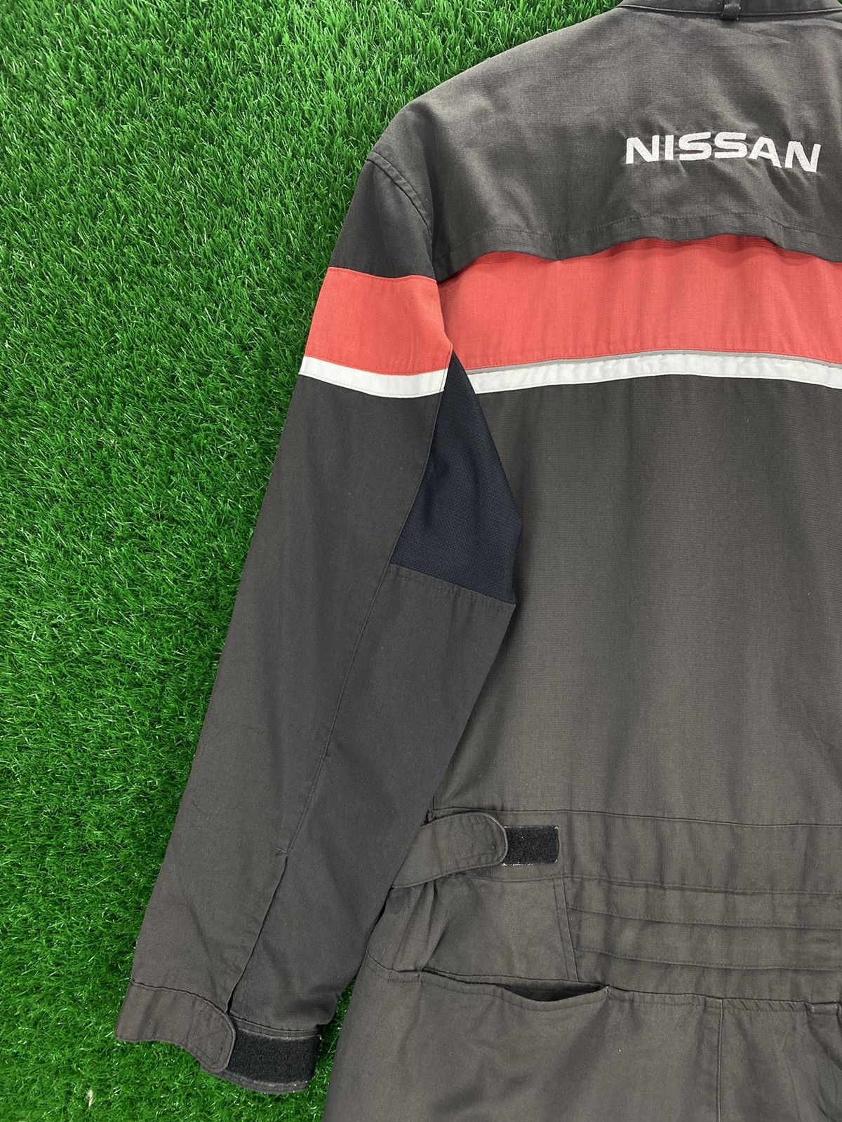 Japanese Brand Vintage Nissan Workwear Coverall Overalls Jumpsuits Size US 31 - 8 Thumbnail