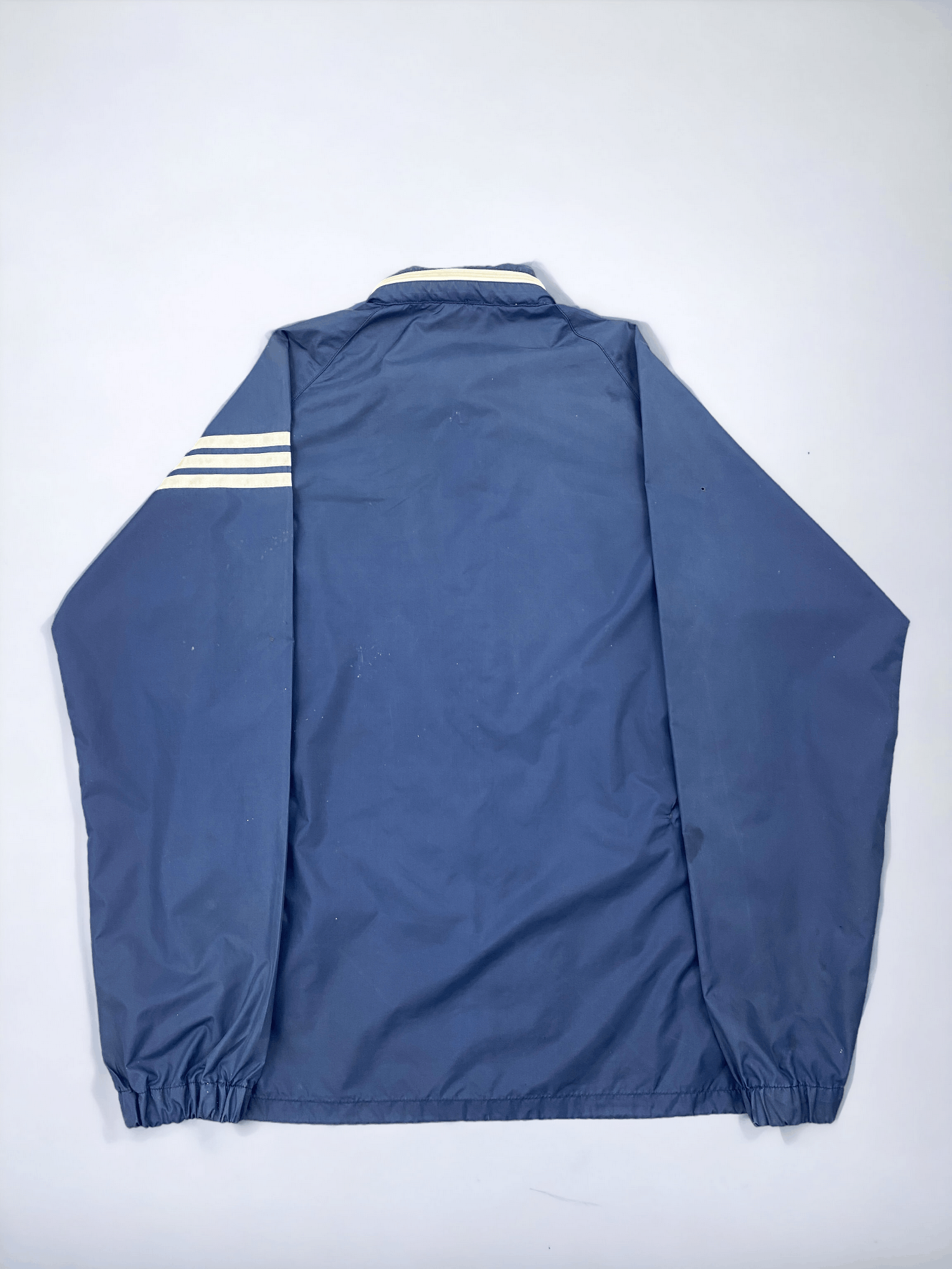 Adidas 70s Vintage Adidas Windbreaker Nylon Zipper Hoodie Jacket Size US M / EU 48-50 / 2 - 3 Thumbnail