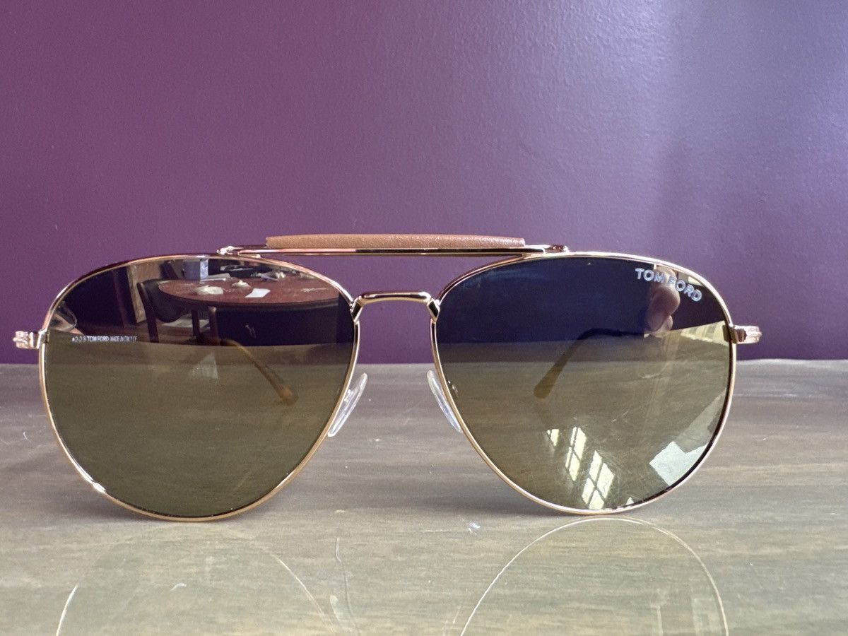 image of Tom Ford Sunglasses in Gold, Men's