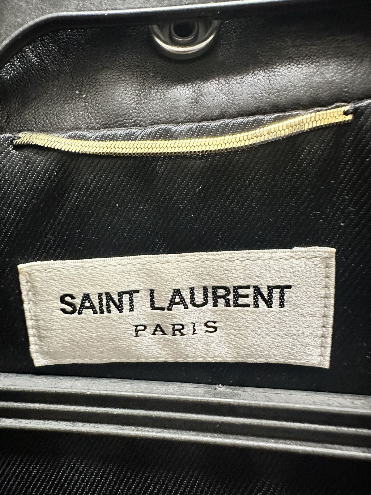 Saint Laurent Paris Saint laurent paris L01 lamb leather jacket 2016 Size XS / US 0-2 / IT 36-38 - 3 Thumbnail