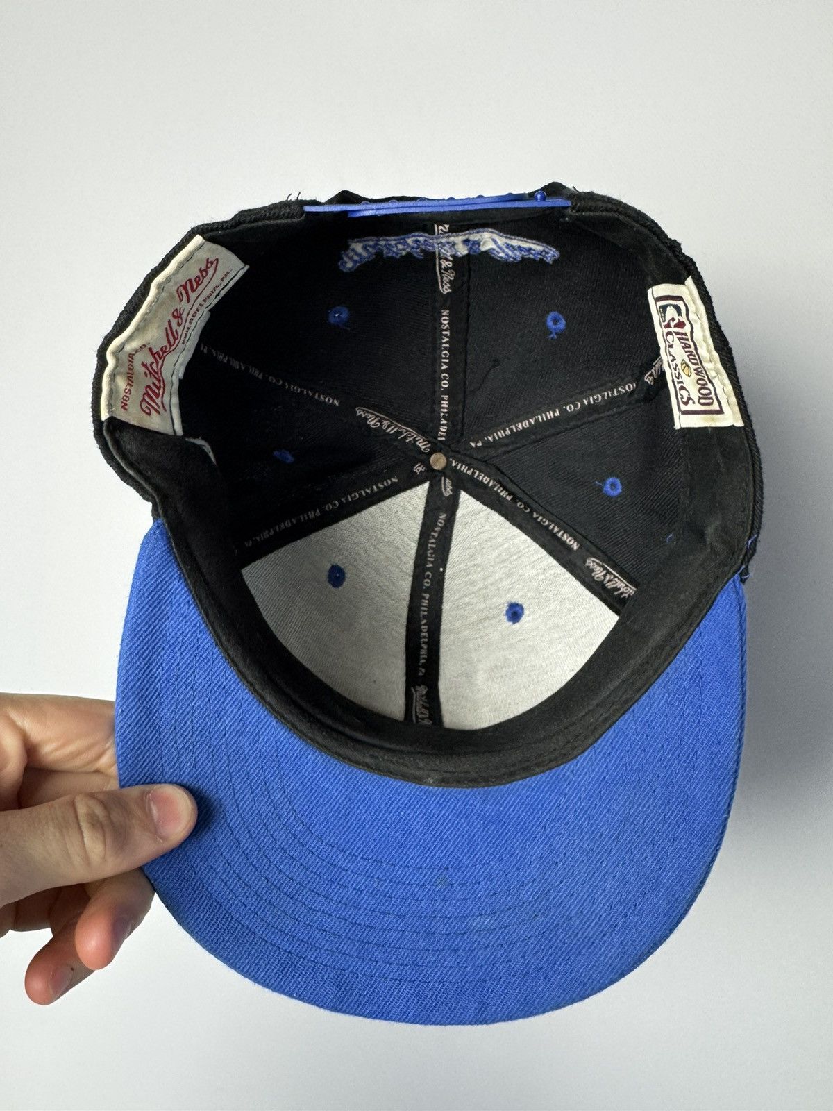 Mitchell & Ness Orlando Mitchell & Ness NBA Snapback Cap Hat Hardwood Size ONE SIZE - 5 Thumbnail