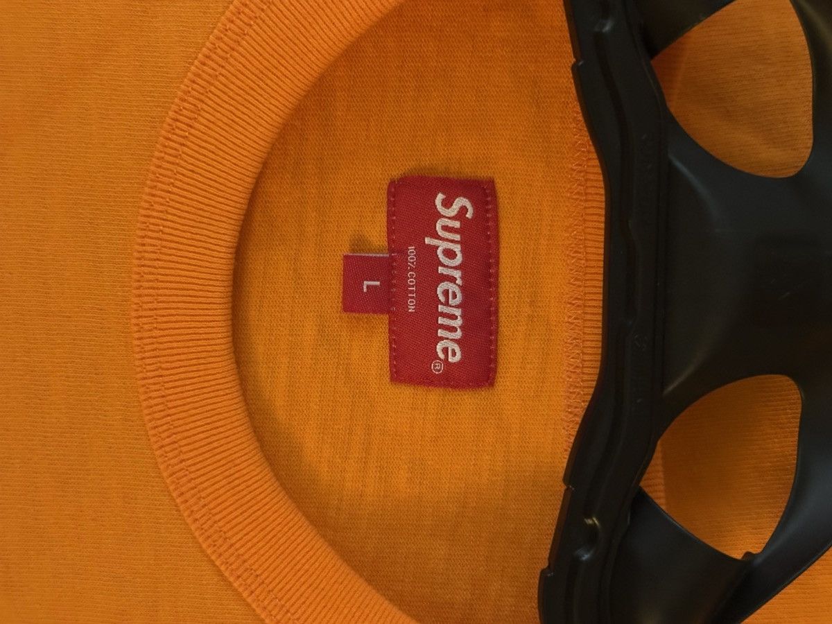 Supreme Orange with Purple Supreme T-Shirt Large Size US L / EU 52-54 / 3 - 3 Thumbnail
