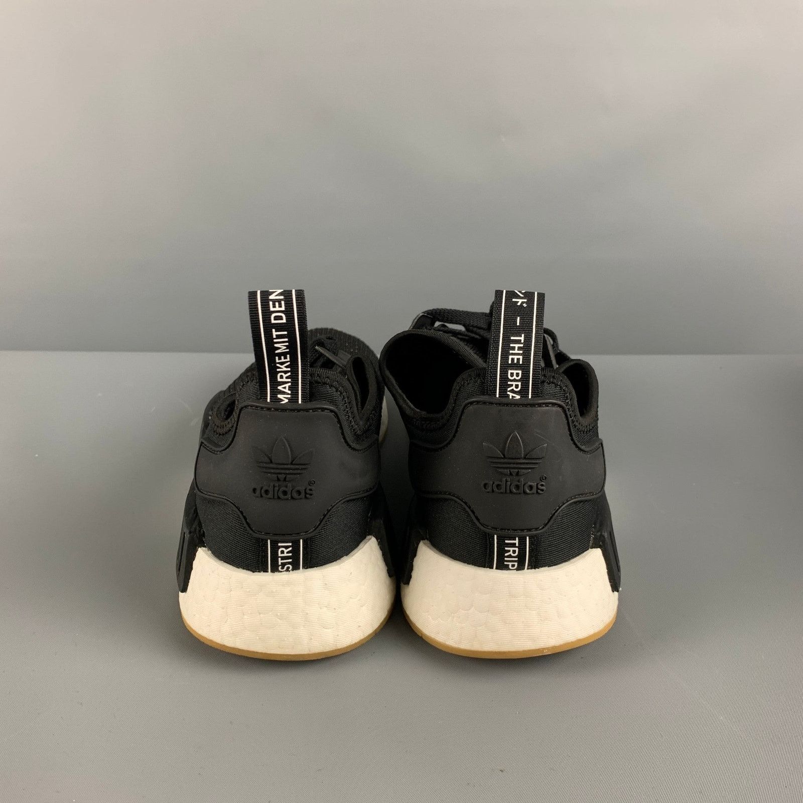 Adidas ADIDAS Size 13 Black Woven Nylon Lace Up Sneakers Size US 13 / EU 46 - 3 Thumbnail
