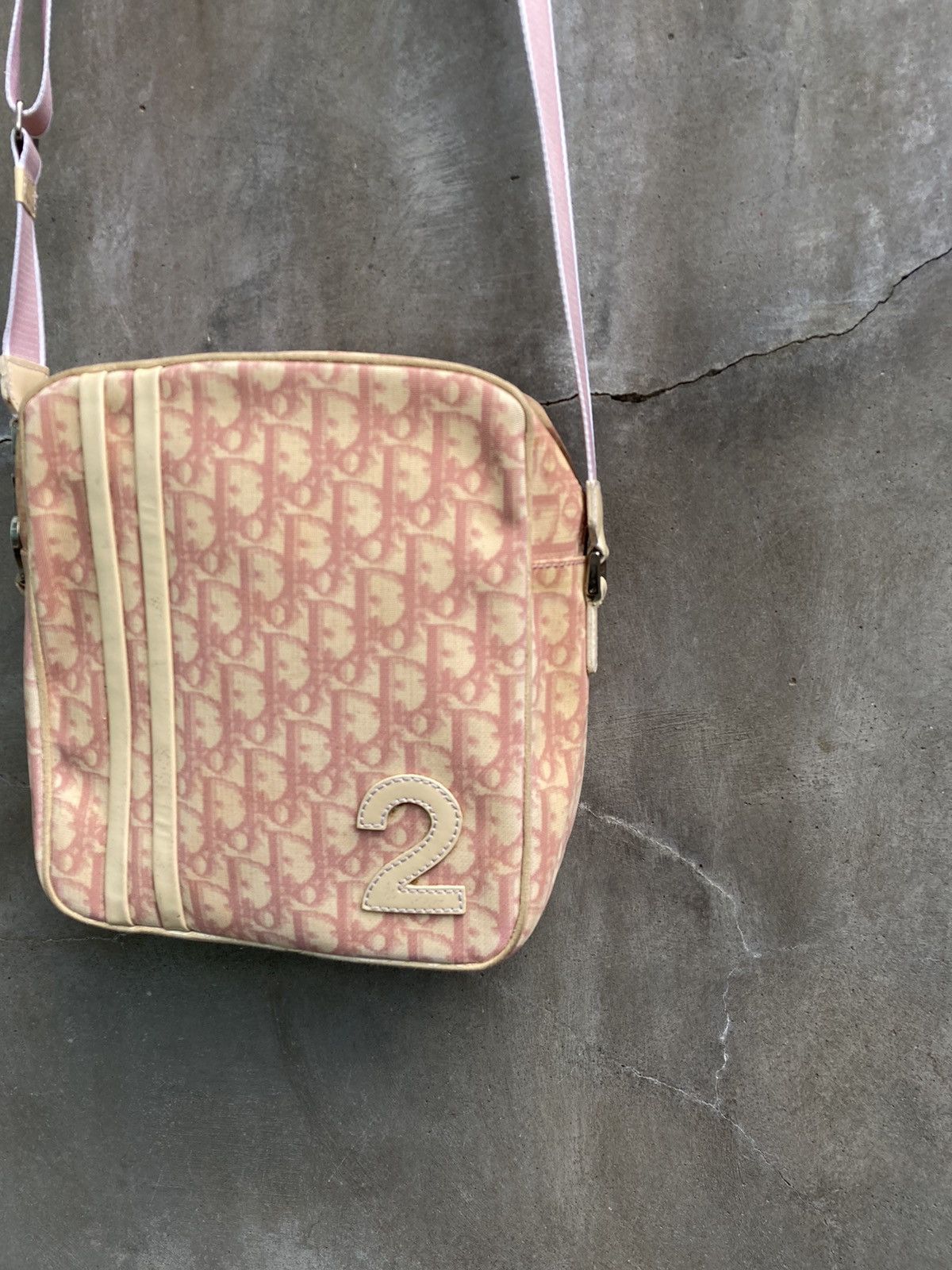 Dior Monogram Trotter No. 2 Canvas Crossbody Bag Size ONE SIZE - 3 Thumbnail