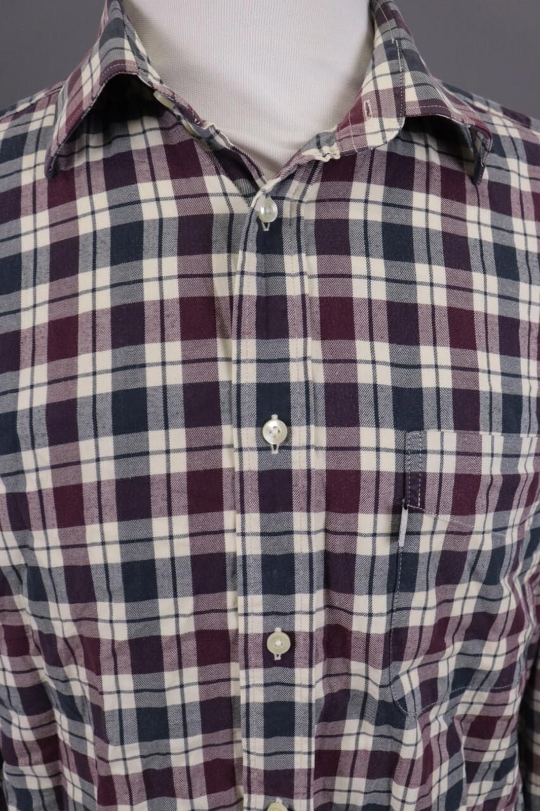 Barbour Barbour Regular Fit Multicolor Check Plaid Shirt Size L Size US L / EU 52-54 / 3 - 5 Thumbnail