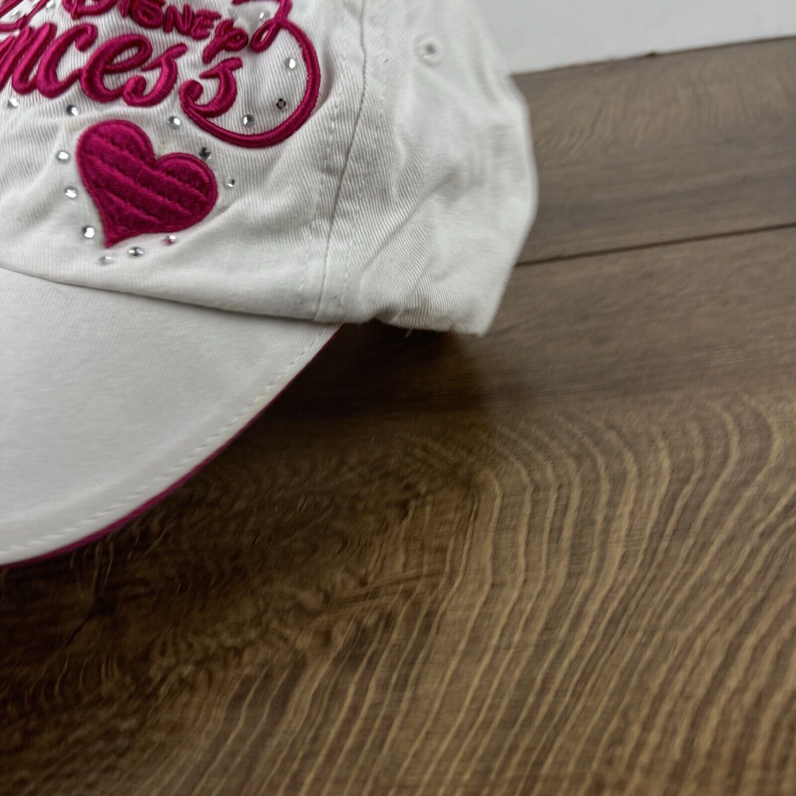 Disney Disney Princess Hat White Cap Hat Adjustable Hat White Adult Size ONE SIZE - 8 Thumbnail