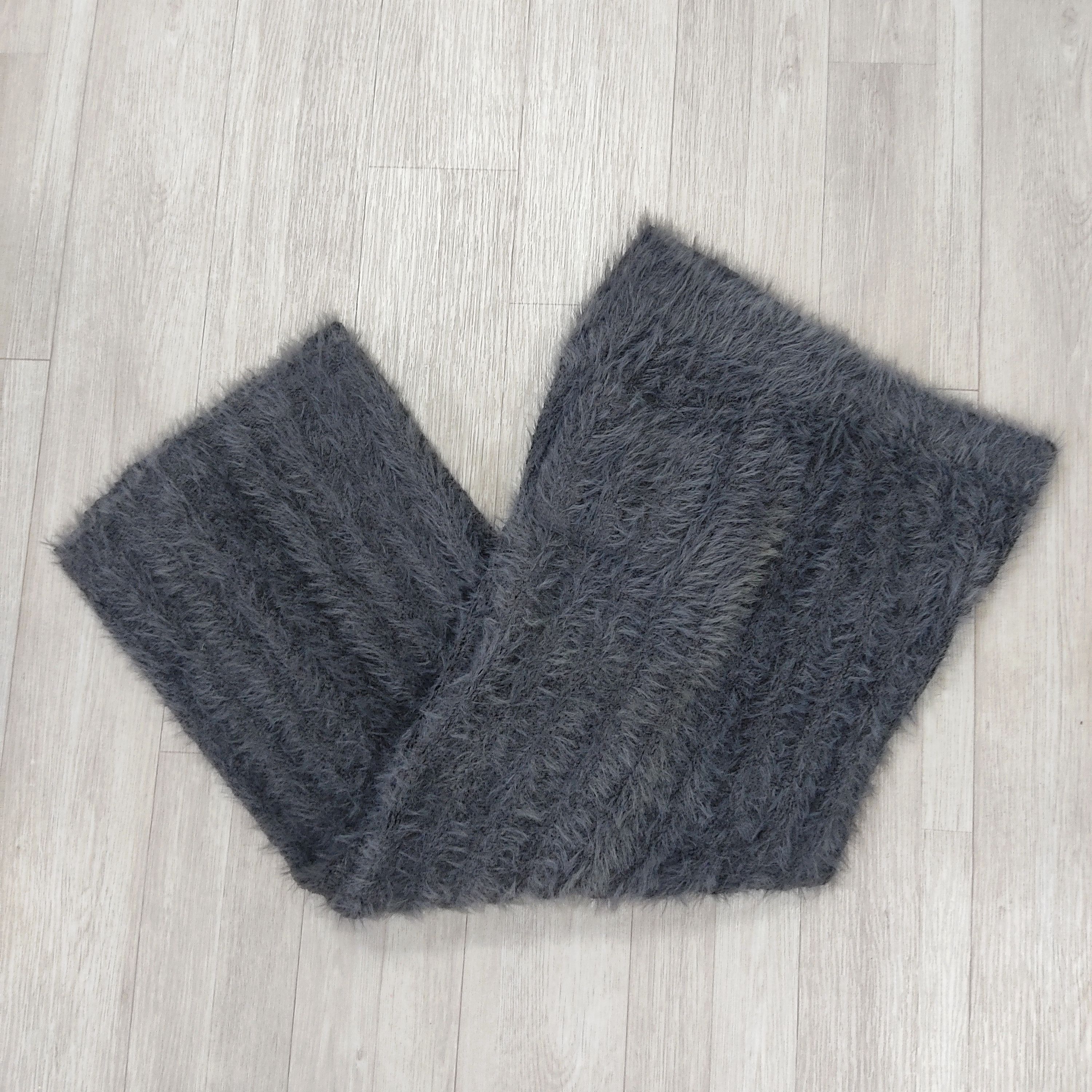 Beauty Beast GELATO PIQUE Fluffy Mohair Fur Flare Pants Size 28" / US 6 / IT 42 - 11 Thumbnail