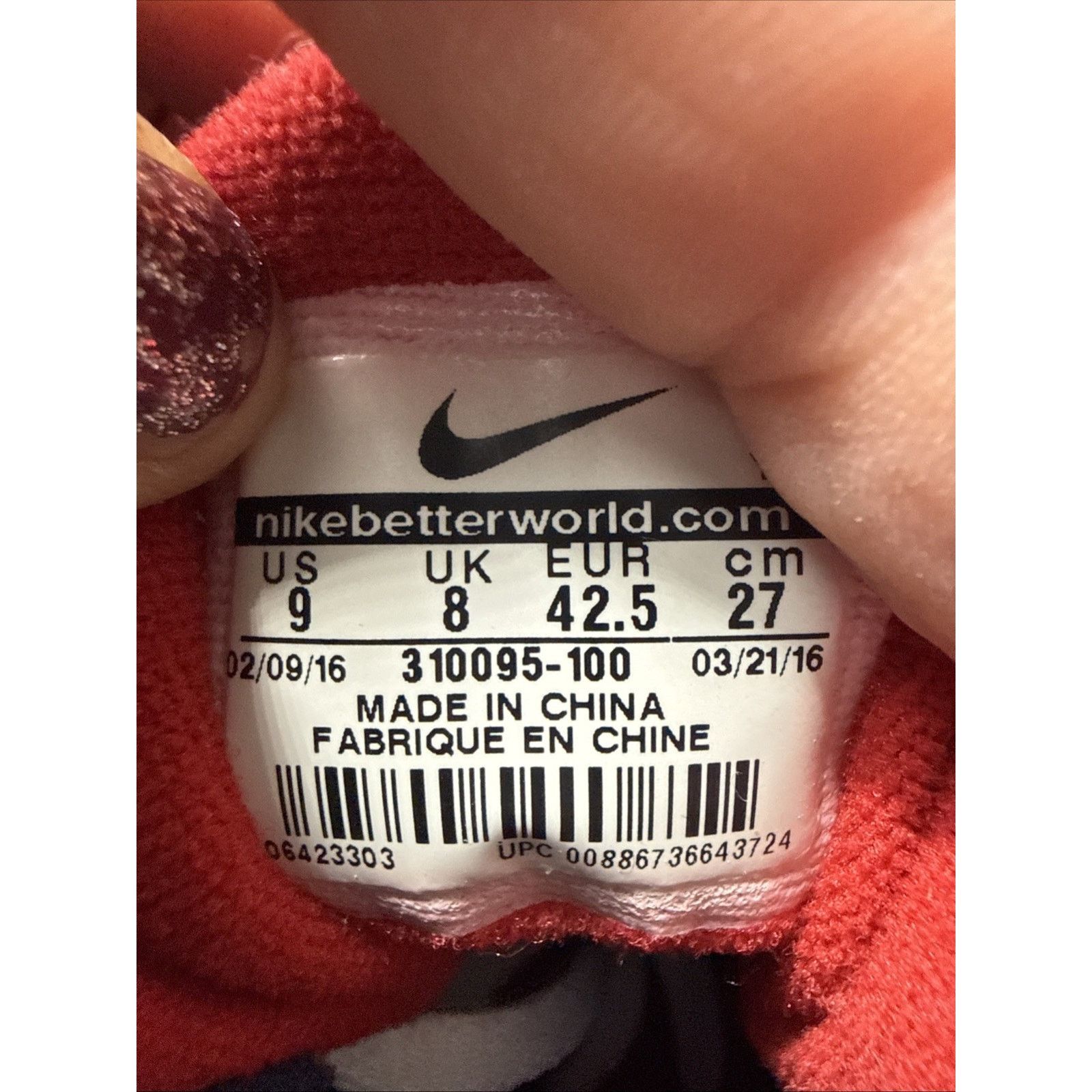 Nike Size 9 - Nike Air Force 180 2012 Dream Team Size US 9 / EU 42 - 3 Thumbnail
