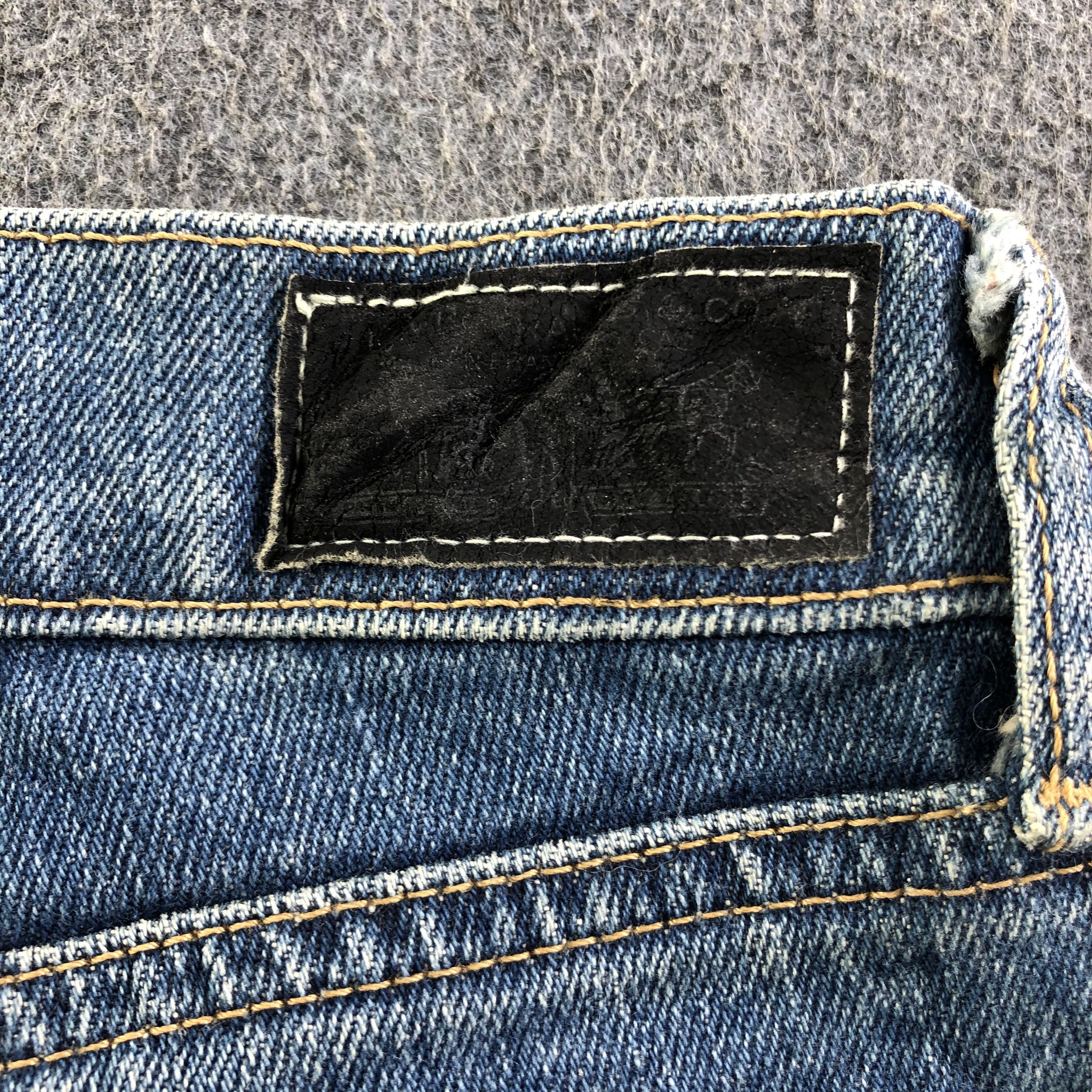 Levi's Vintage Blue Wash Levis 522 Jeans-J3897 Size US 27 - 5 Thumbnail