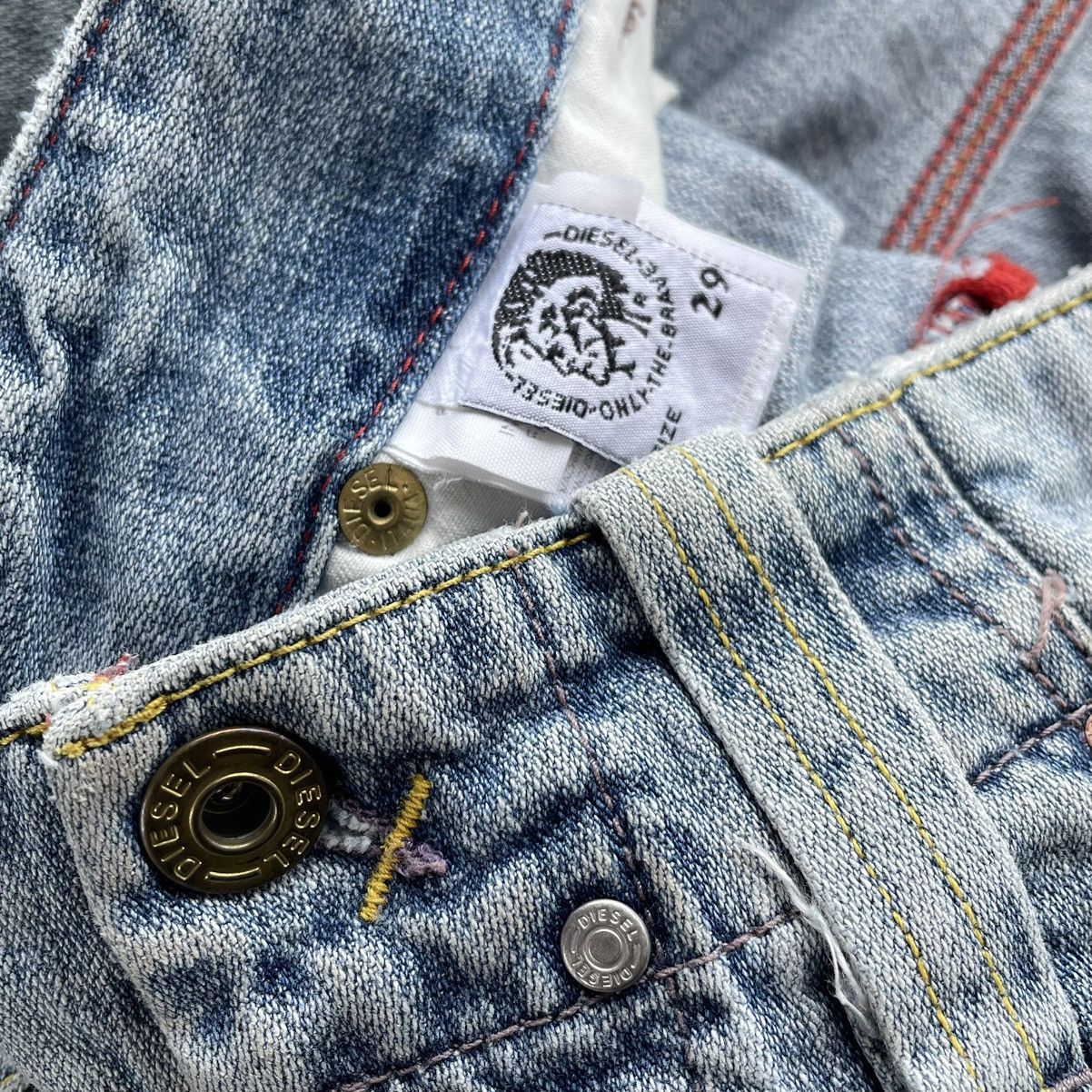 Diesel DIESEL INDUSTRY FLARE SPIRAL CUT FLY BUTTON DENIM PANTS Size US 30 / EU 46 - 18 Thumbnail