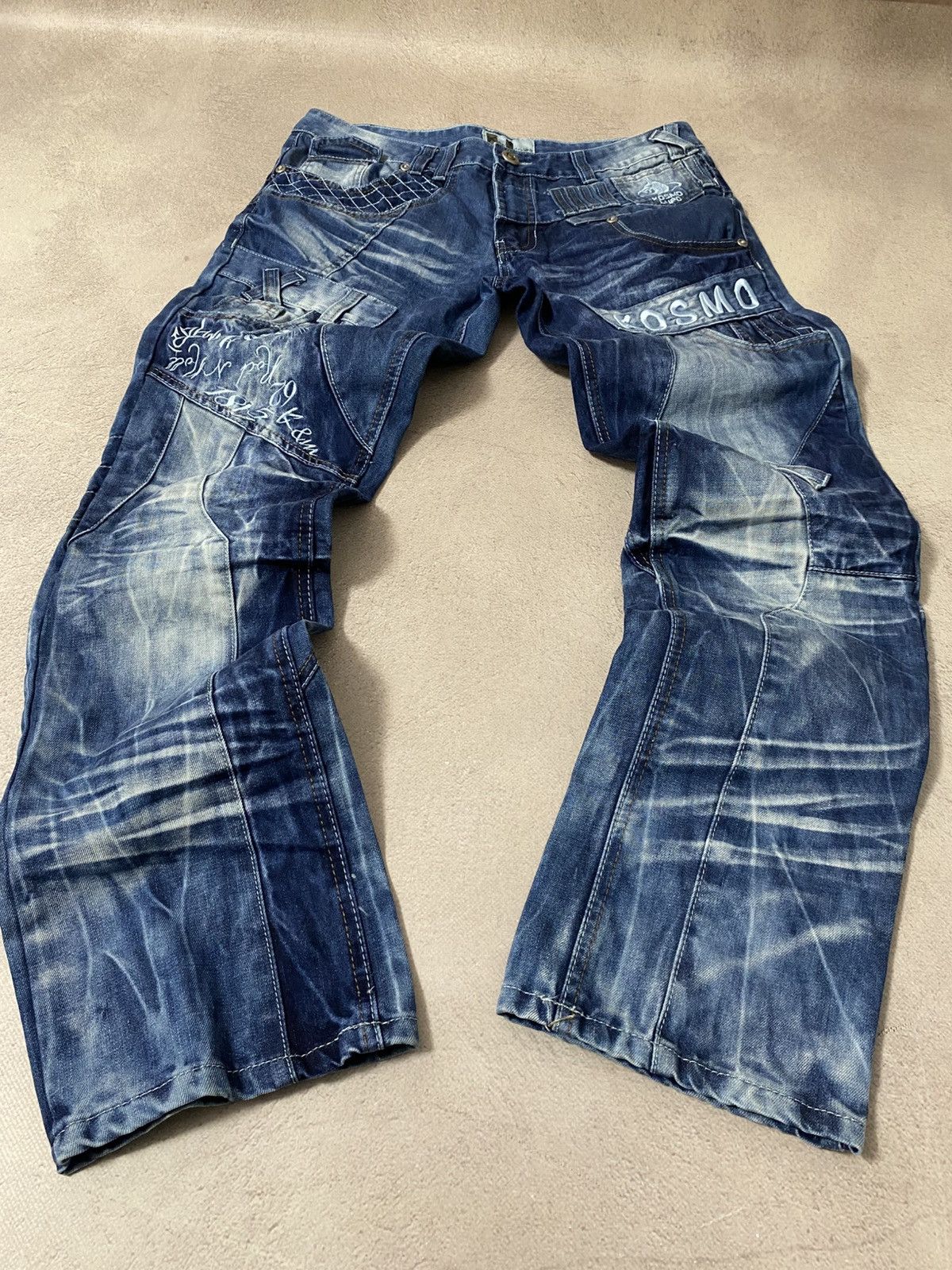 Vintage Kosmo Lupo pants baggy If Six Was Nine style y2k jeans Size US 34 / EU 50 - 1 Thumbnail