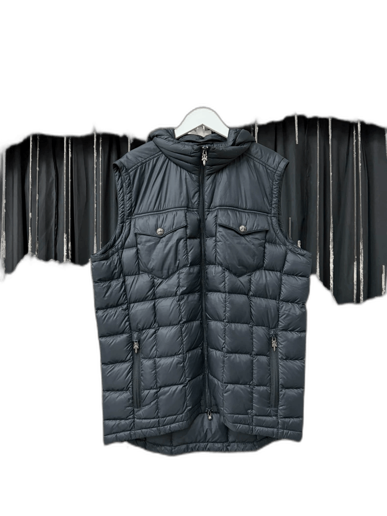 Chrome Hearts Padded Vest with Hood