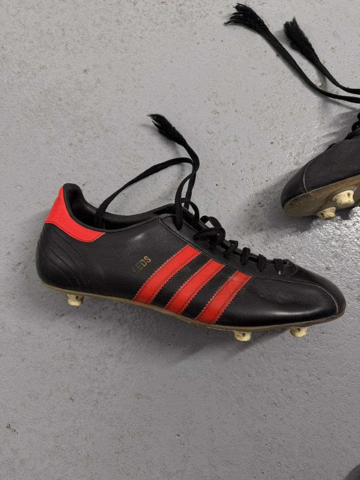 Adidas Vintage Adidas 1975 Leeds Peter Lorimer Soccer Boots Size US 8.5 / EU 41-42 - 5 Thumbnail