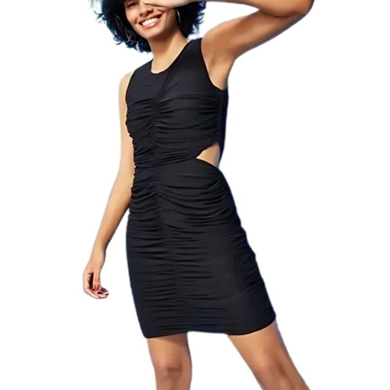 Other Royalty By Maluma Cut-Out Mini Dress Mesh Black Womens M NWT Size M / US 6-8 / IT 42-44 - 1 Thumbnail