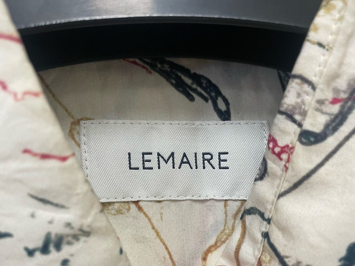 Lemaire Lemaire 22AW Dry Silk Printed Shirt Size US XS / EU 42 / 0 - 4 Thumbnail