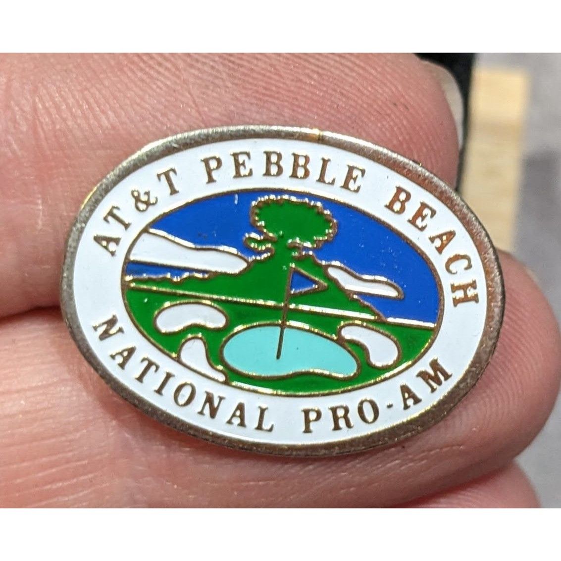Other Vintage AT&T Pebble Beach National Pro-AM Lapel Pin Size ONE SIZE - 3 Thumbnail