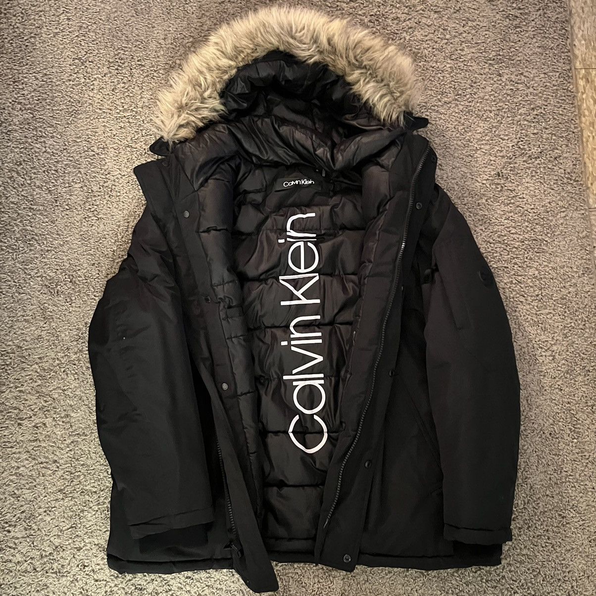 Calvin Klein Calvin Klein Parka Fur Lined Hood | Grailed