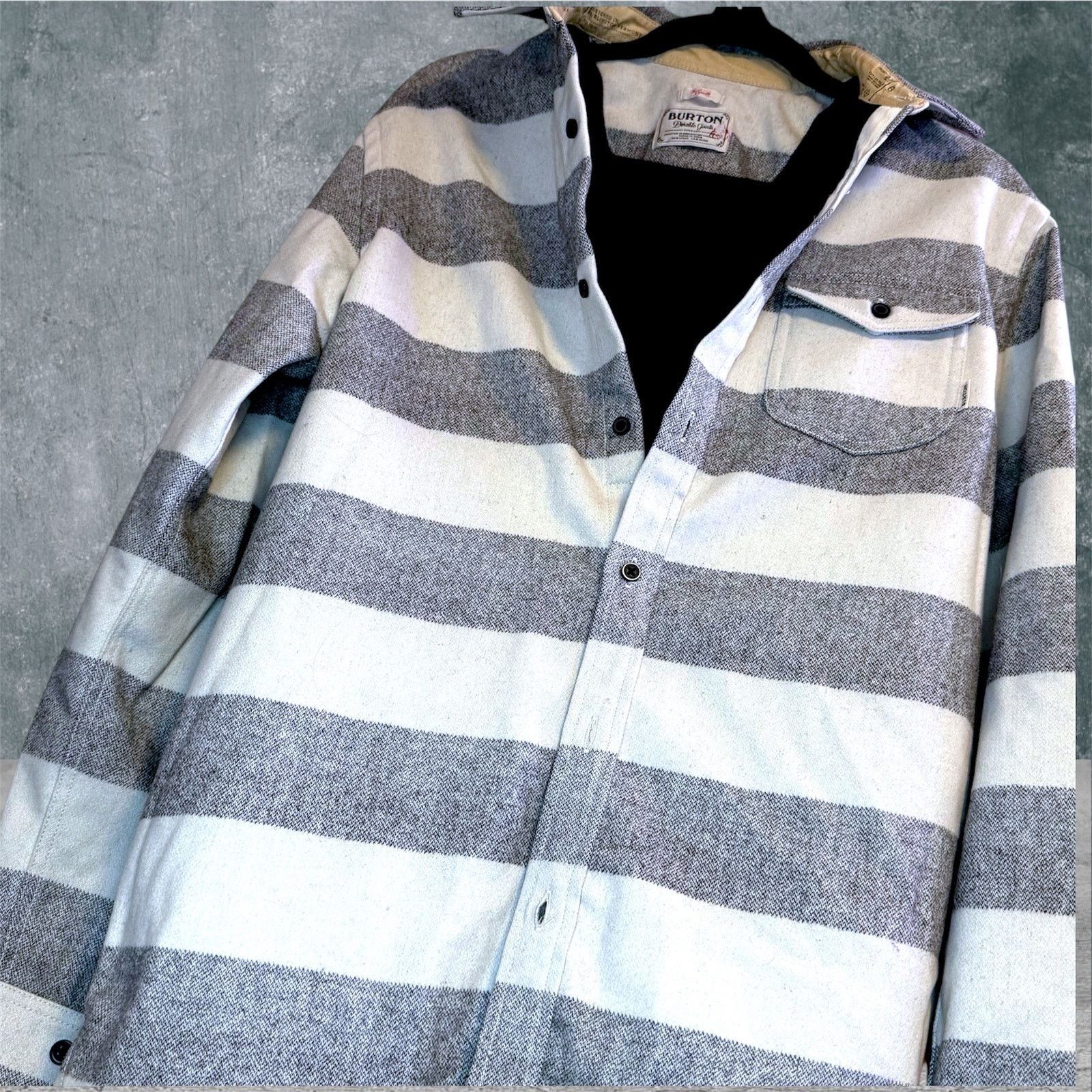 Burton Burton Durable Goods Wool Button-up flannel Jacket • Small Size US S / EU 44-46 / 1 - 3 Thumbnail