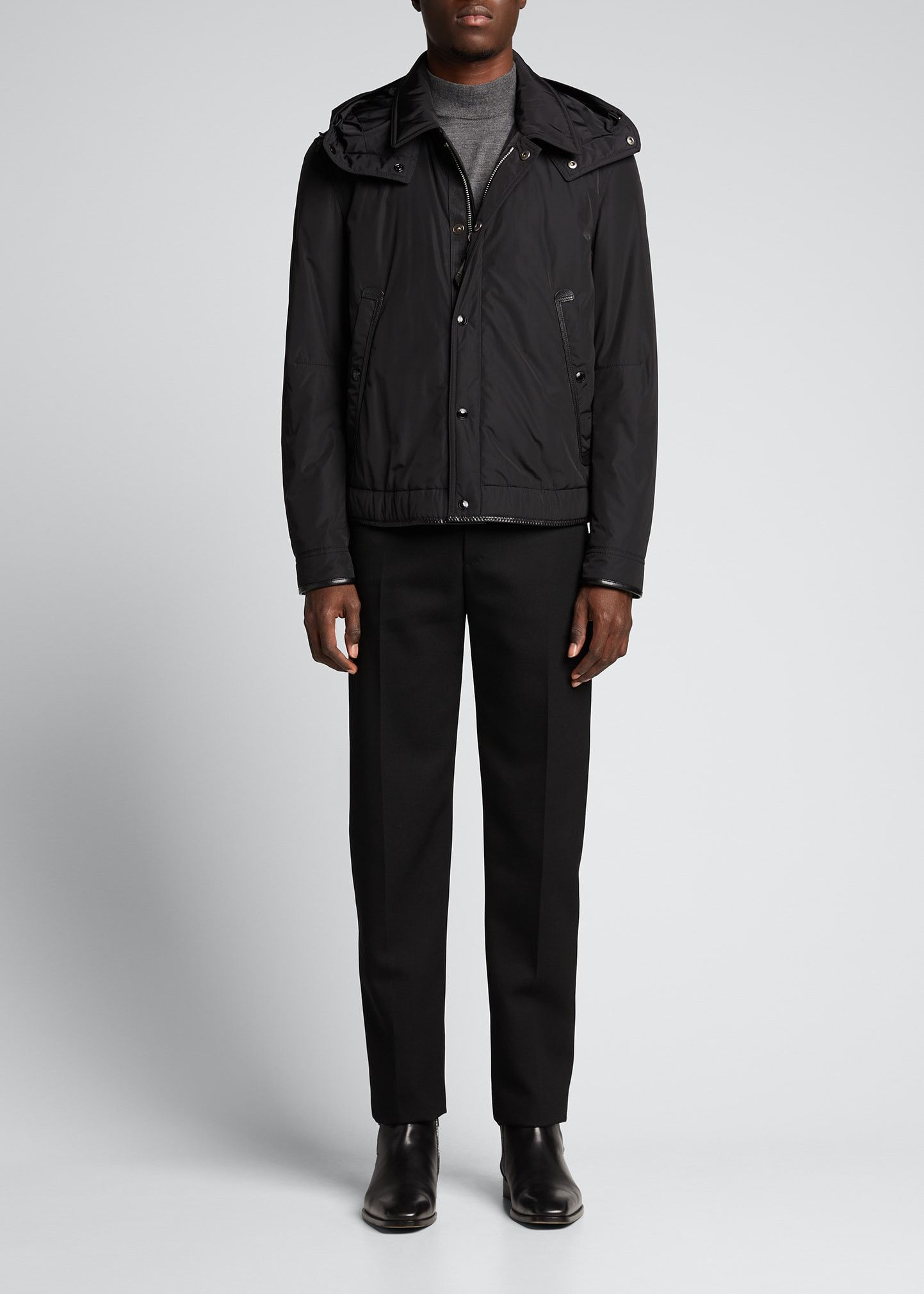 Tom Ford Fits 52, Best Dressed $4,300 w/tax Ovatta Leather Accents Size US XL / EU 56 / 4 - 9 Thumbnail