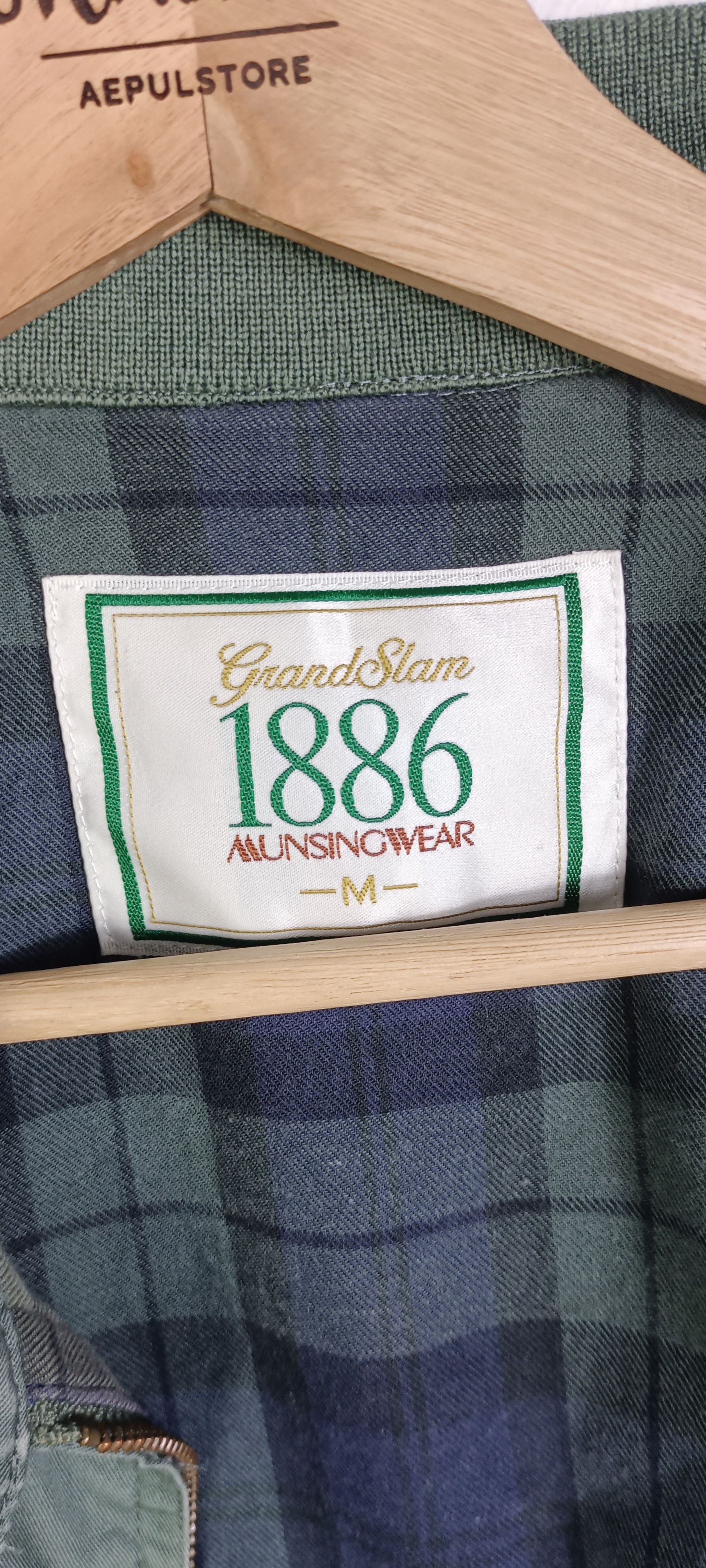 Grand Slam Vintage Mungsingwear Grandslam Bomber Jacket Size US M / EU 48-50 / 2 - 12 Thumbnail
