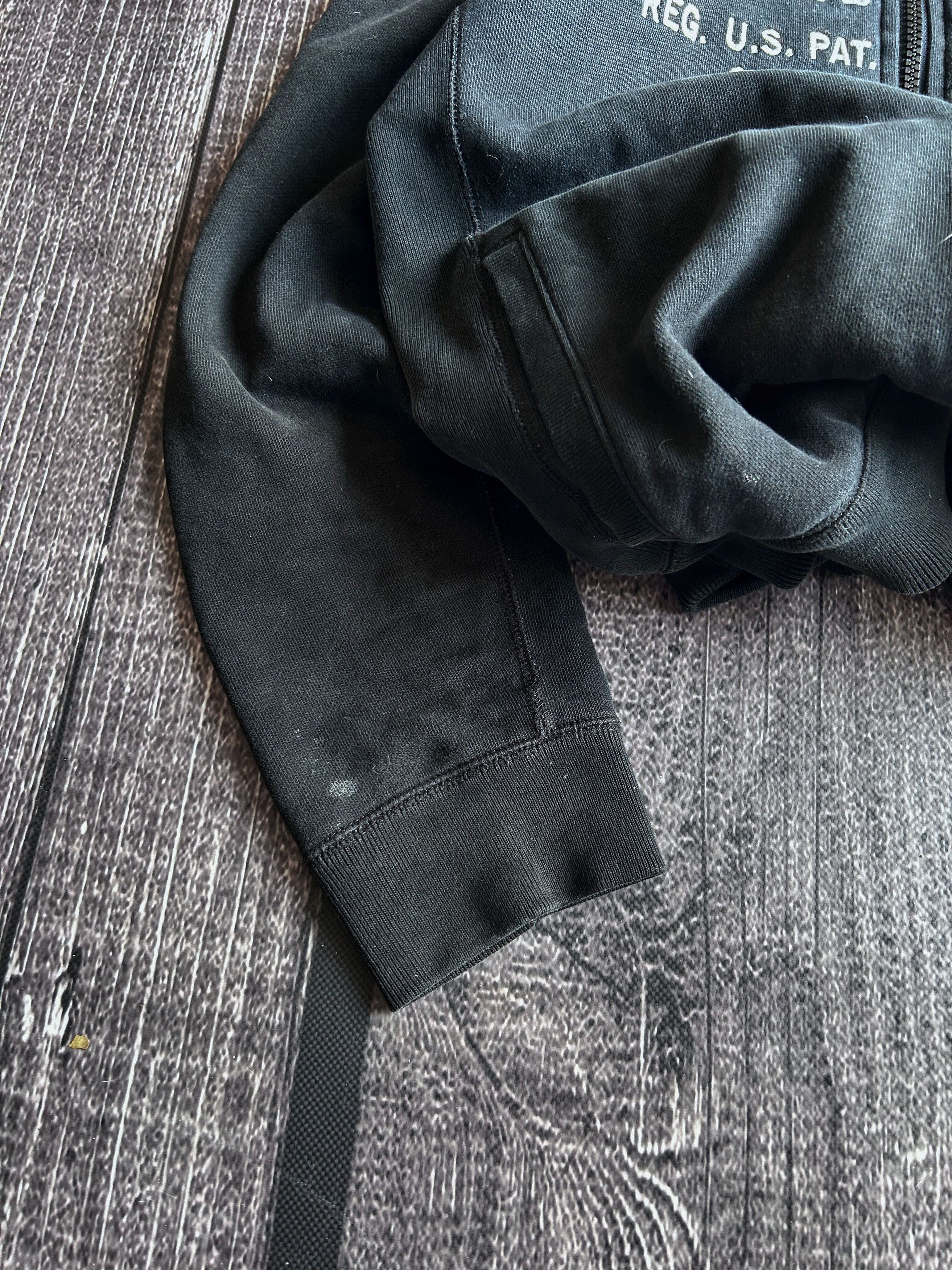 Abercrombie & Fitch Abercrombie Sherpa Lined Zip Hoodie Black Y2K Jacket Size US M / EU 48-50 / 2 - 2 Thumbnail