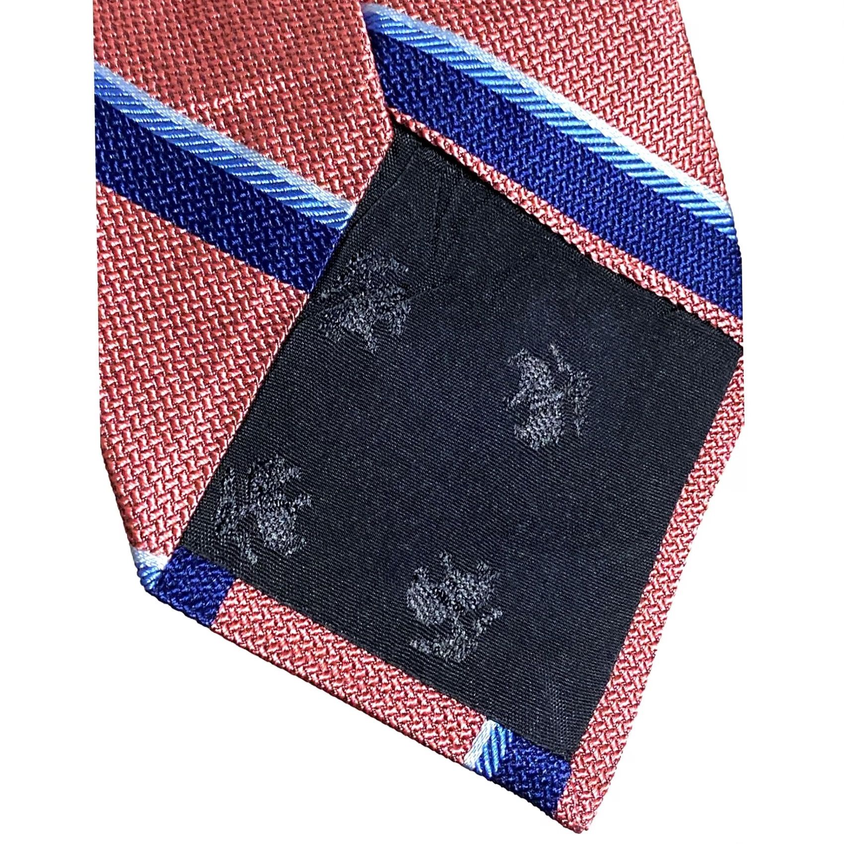 Brooks Brothers Brooks Brothers Mens Tie Pink Blue Striped Preppy Old Money Professional Neck Tie Size ONE SIZE - 6 Thumbnail