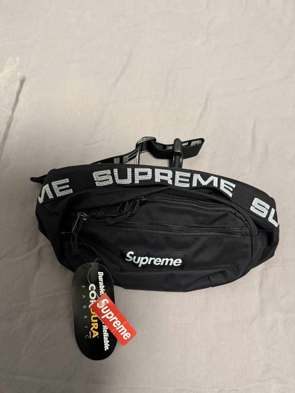 Supreme Supreme ss18 18ss 3m waist bag black Size ONE SIZE - 3 Thumbnail