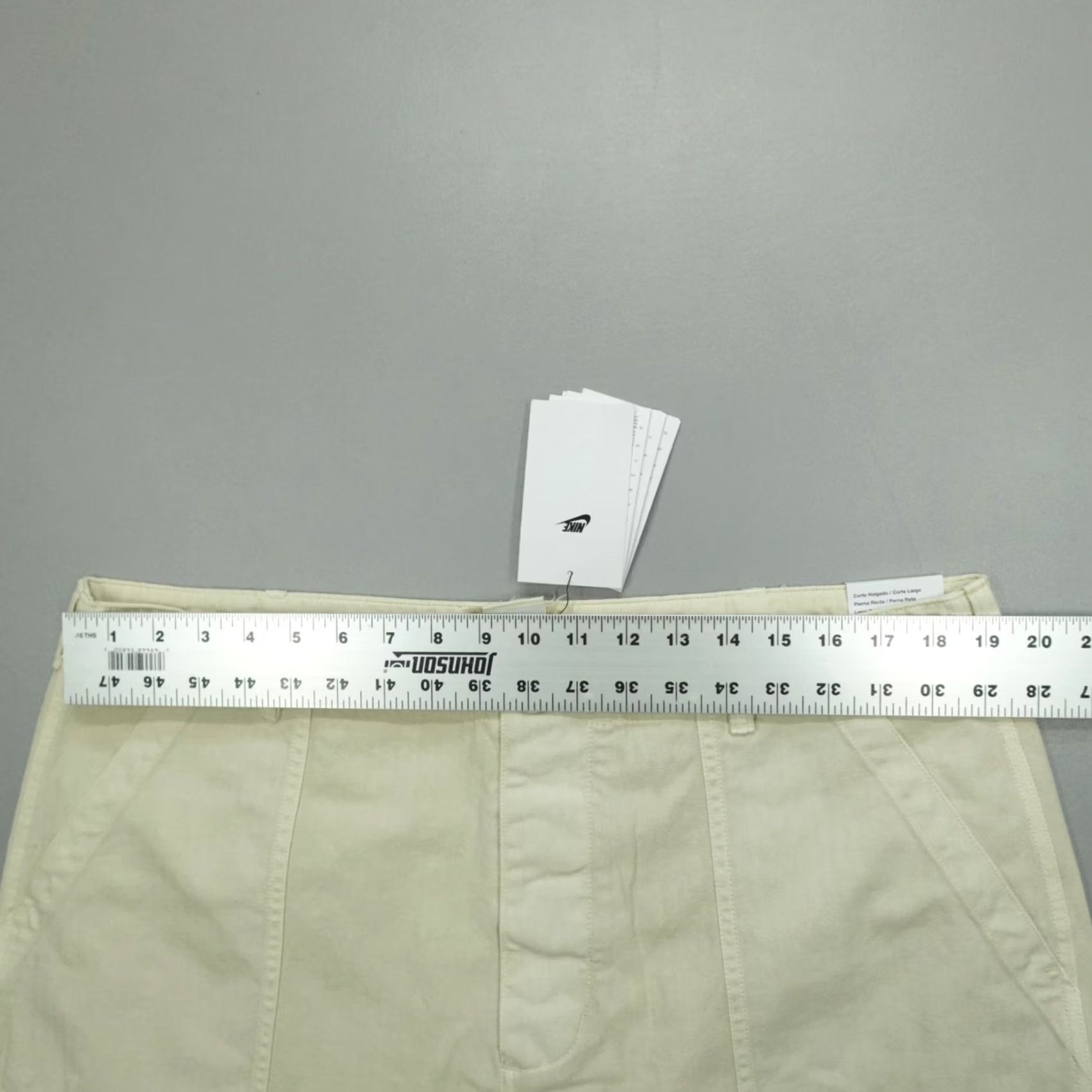 Nike Nike Life Twill Fatigue Pants Men’s 38 Light Khaki Casual Workwear Streetwear Utility Pockets Vintage-Inspired Jeans? Size US 38 / EU 54 - 4 Thumbnail
