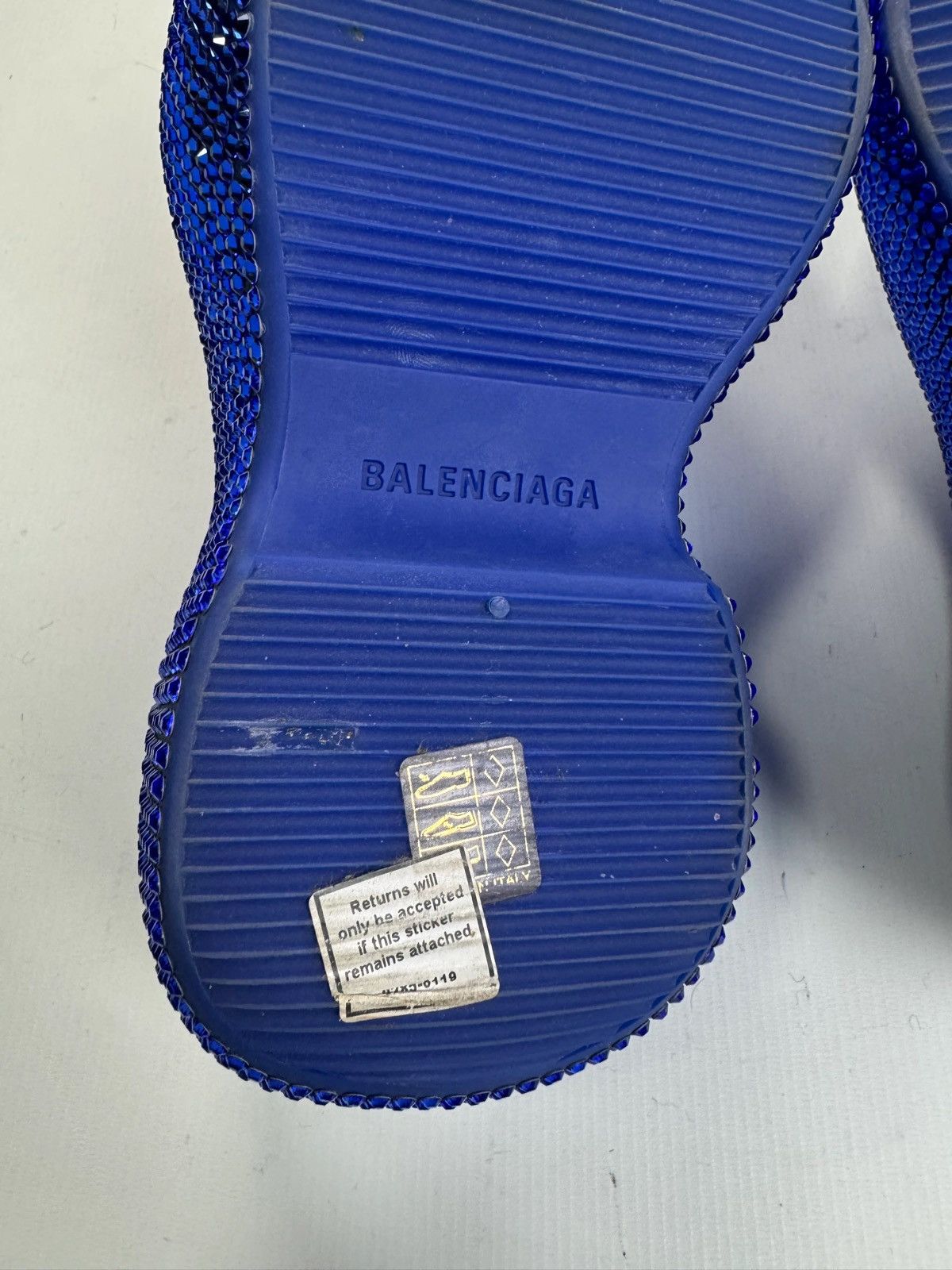 Balenciaga BALENCIAGA SS23 MUDSHOW RUNWAY RHINESTONE TECHNOCLOGS SZ:42 Size US 9 / EU 42 - 7 Thumbnail