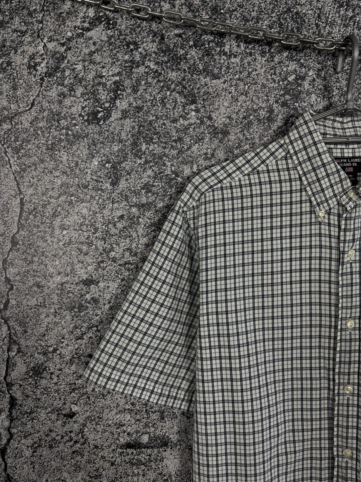 Ralph Lauren Ralph Lauren Jeans CO Short Sleeve Plaid Shirt Button Up USA Size US M / EU 48-50 / 2 - 3 Thumbnail