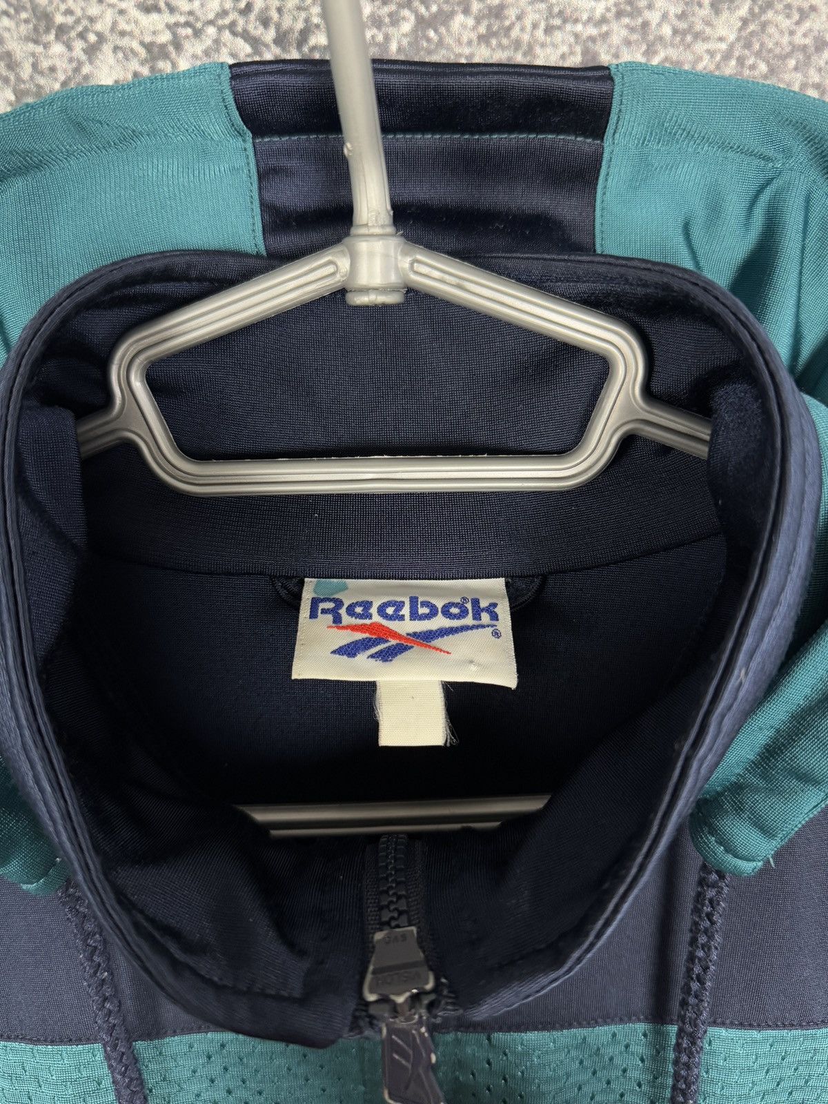 Reebok Men’s Vintage 90s Reebok Full Zip Hoodie Big Logo Size XS Size US XS / EU 42 / 0 - 7 Thumbnail
