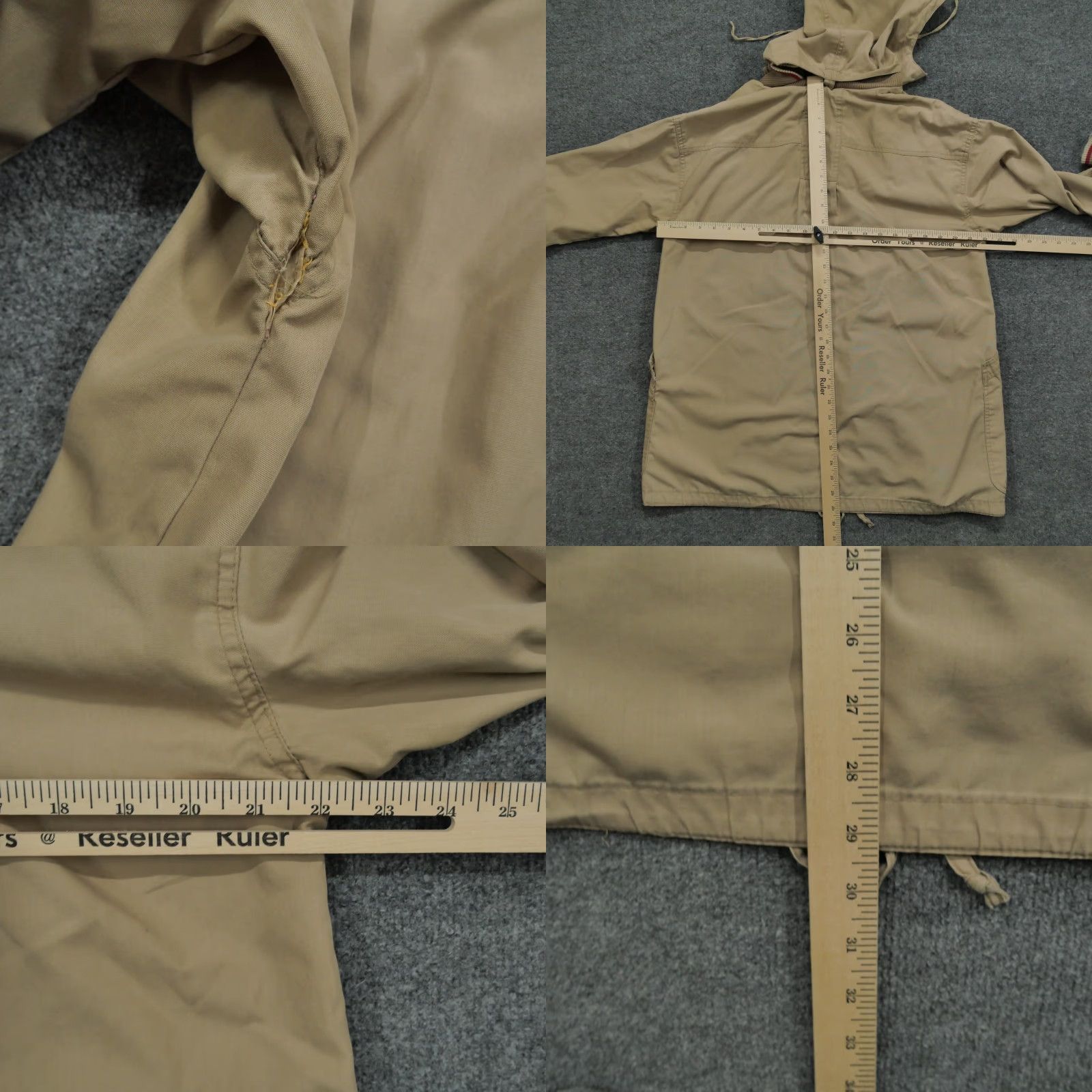 Vintage VINTAGE Foxland Jacket Womens 9 10 Tan Brown Hooded Outdoors 80s Size L / US 10 / IT 46 - 10 Thumbnail
