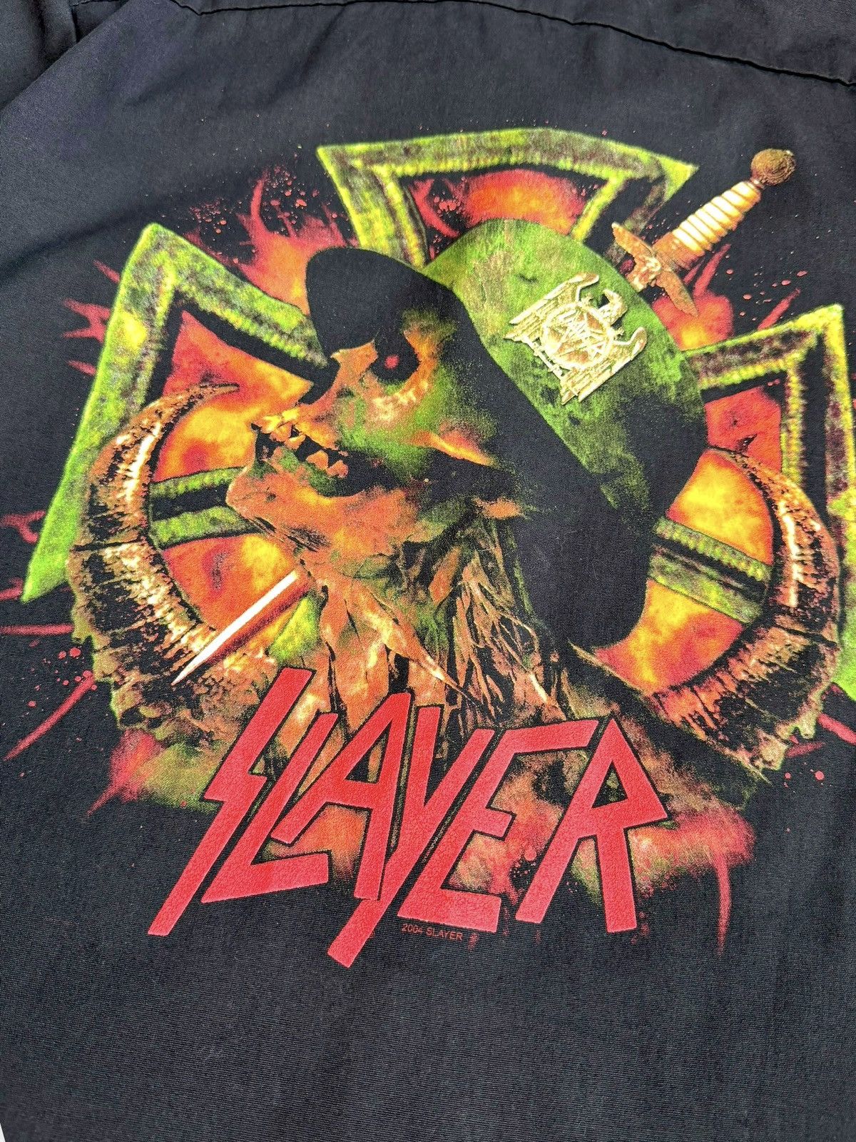 Dickies 2004 Vintage Slayer Dickies Merch shirt biker rock punk Size US M / EU 48-50 / 2 - 4 Thumbnail