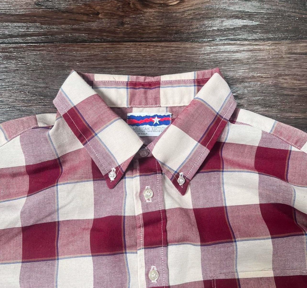 Vintage Vintage 1980s vintage flannel checker pattern oversized Size US XL / EU 56 / 4 - 5 Thumbnail