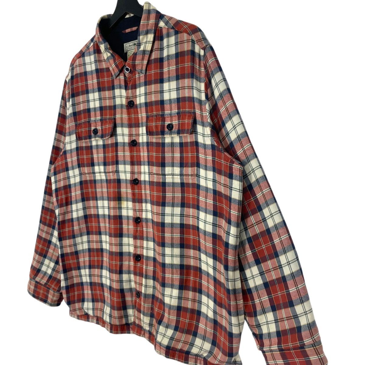 L.L. Bean Vintage LL Bean Flannel Shirt Button Up Streetwear Size US L / EU 52-54 / 3 - 3 Thumbnail