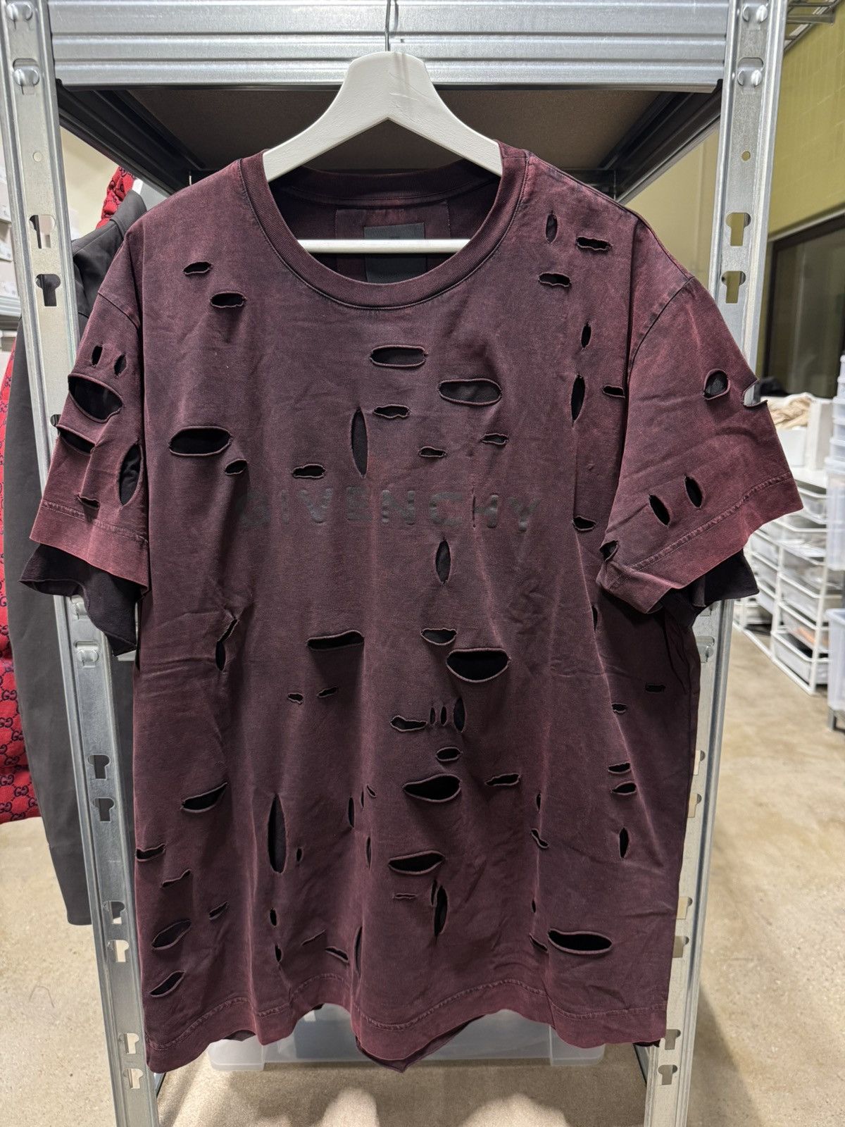 Givenchy Cut Out T-Shirt NEW 900$