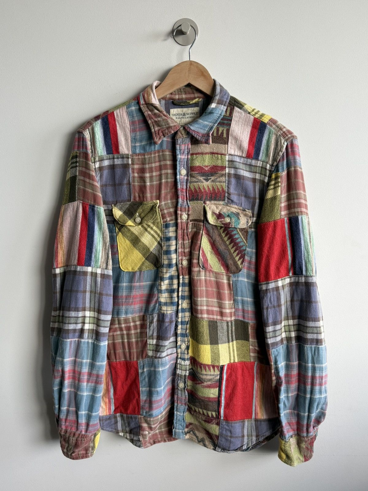 Denim & Supply Ralph Lauren Vintage Rare 106.Ralph Lauren Denim And Supply Patchwork M Size US M / EU 48-50 / 2 - 1 Thumbnail