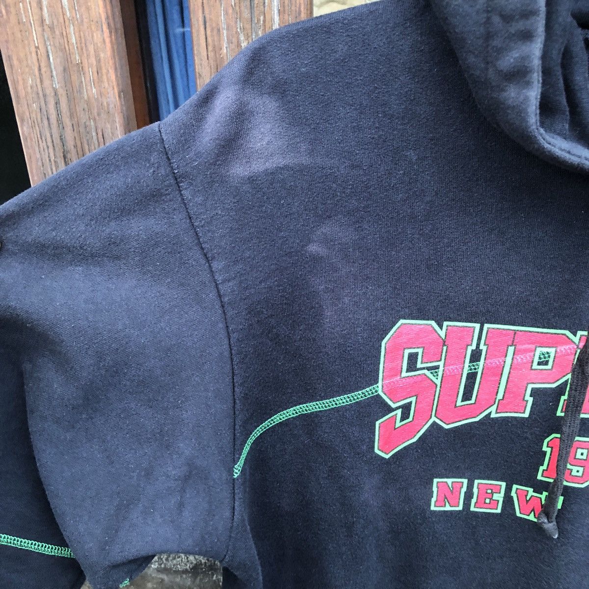 Supreme 🔥RARE🔥 VTG SUPREME COLLAGE HOODIE 2007 Size US XL / EU 56 / 4 - 11 Thumbnail