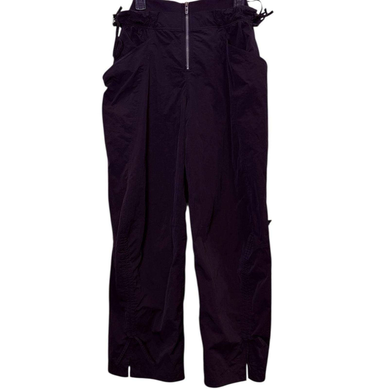 Lululemon Lululemon Cinchable Wide-Leg High-Rise Pant Black sz 6 Size 28" / US 6 / IT 42 - 1 Thumbnail