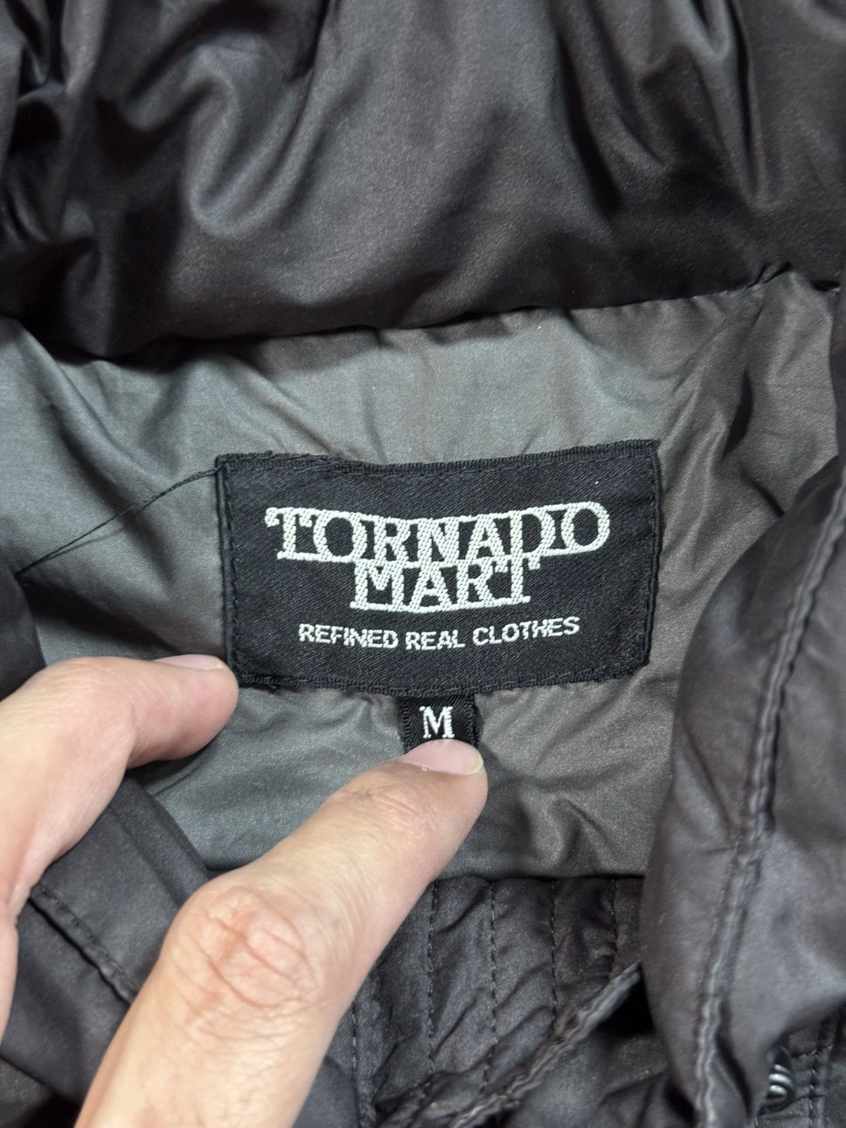 Tornado Mart Tornado Mart Puffer Down Jacket Size US S / EU 44-46 / 1 - 7 Thumbnail