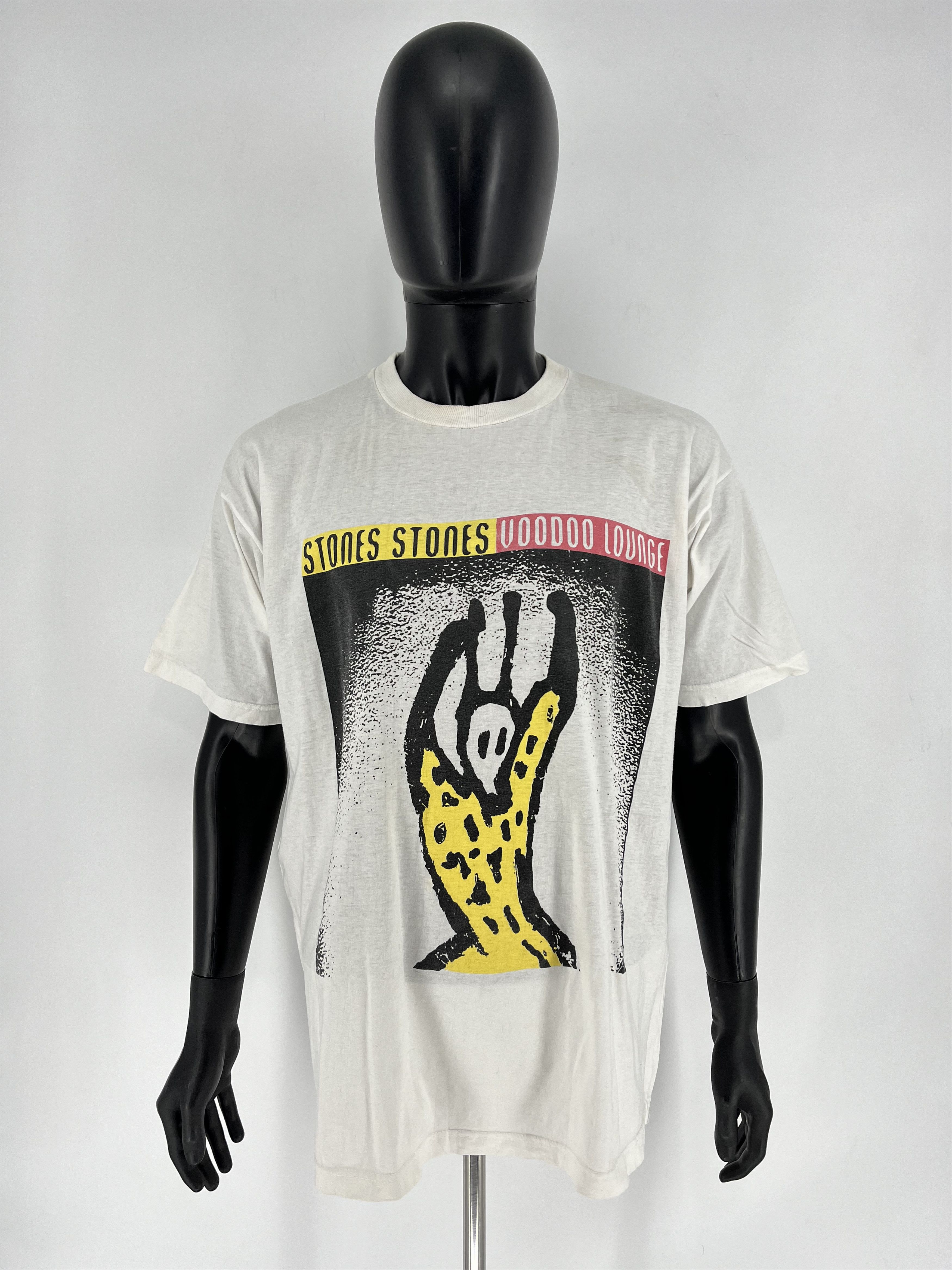 Band Tees × Vintage 1995 vintage Rolling Stones Voodoo Lounge Europe Tour Promo Size US XL / EU 56 / 4 - 2 Thumbnail