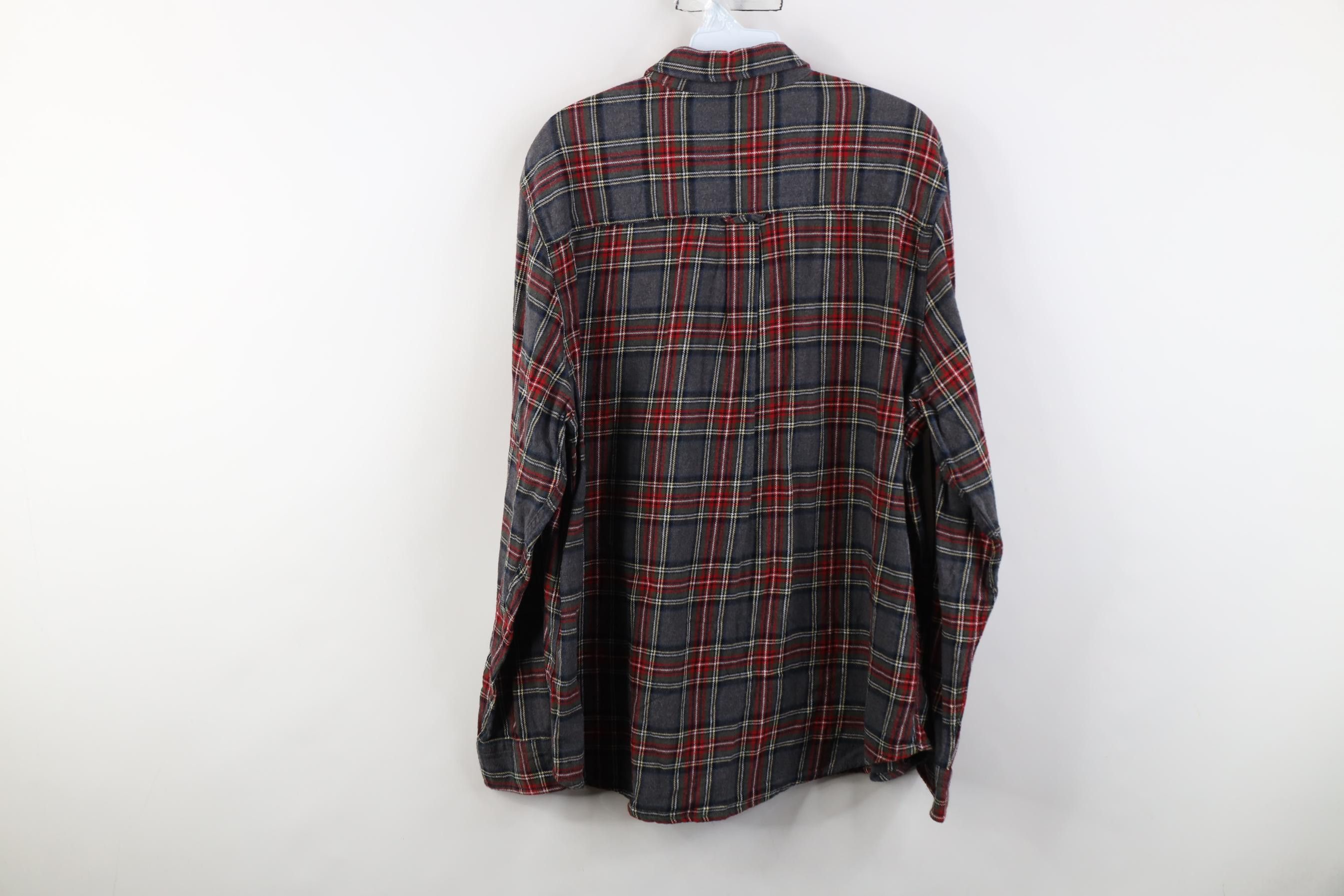 Woolrich Woolen Mills Vintage Y2K Woolrich Collared Button Shirt Plaid Cotton Size US XL / EU 56 / 4 - 10 Thumbnail