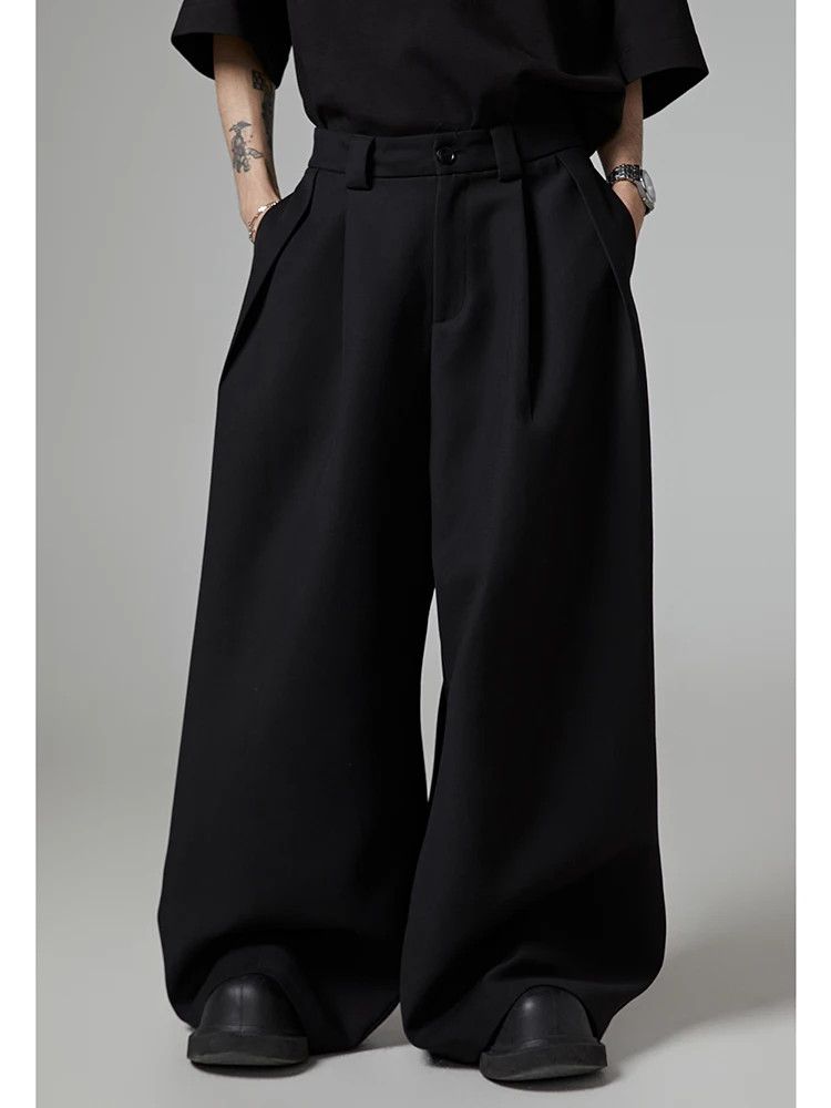 Japanese Brand × Vintage Oversized Flowy Pants Size US 32 / EU 48 - 1 Thumbnail